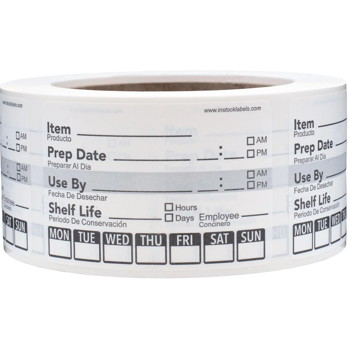 2 x 3" Dissolvable Universal Prep New Design Labels QTY 500