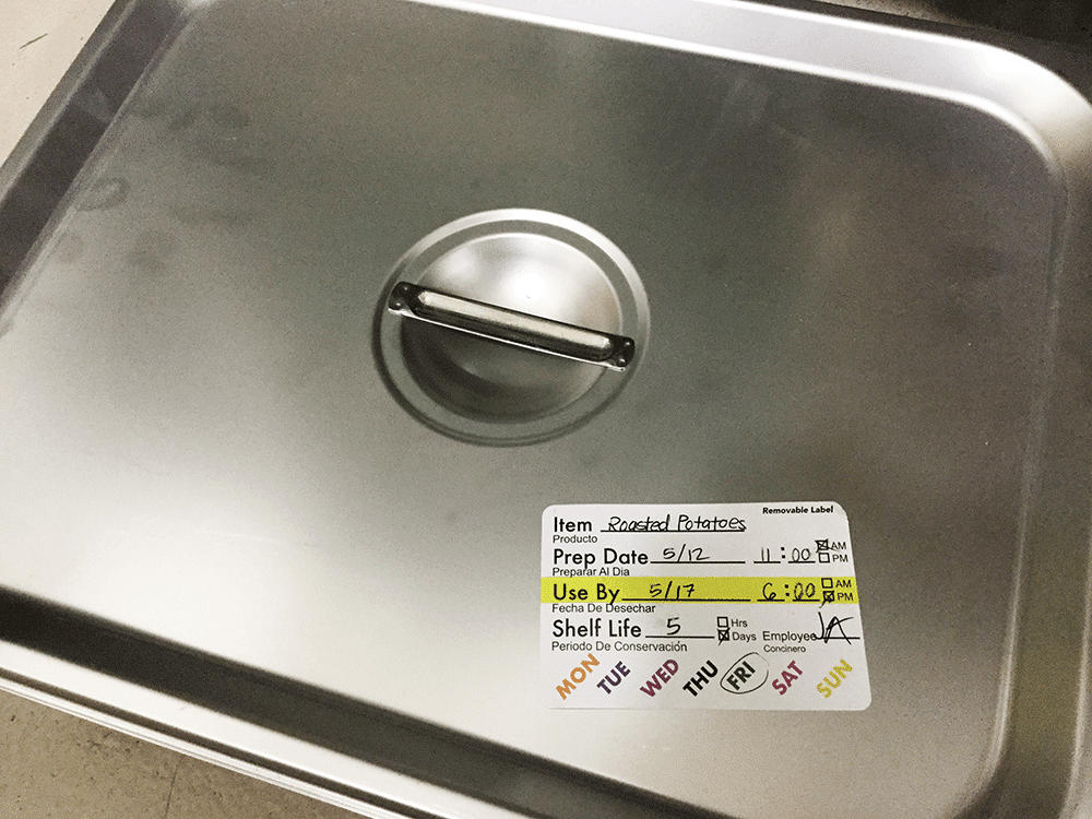 11421-2 Dissolvable Food Prep Labels