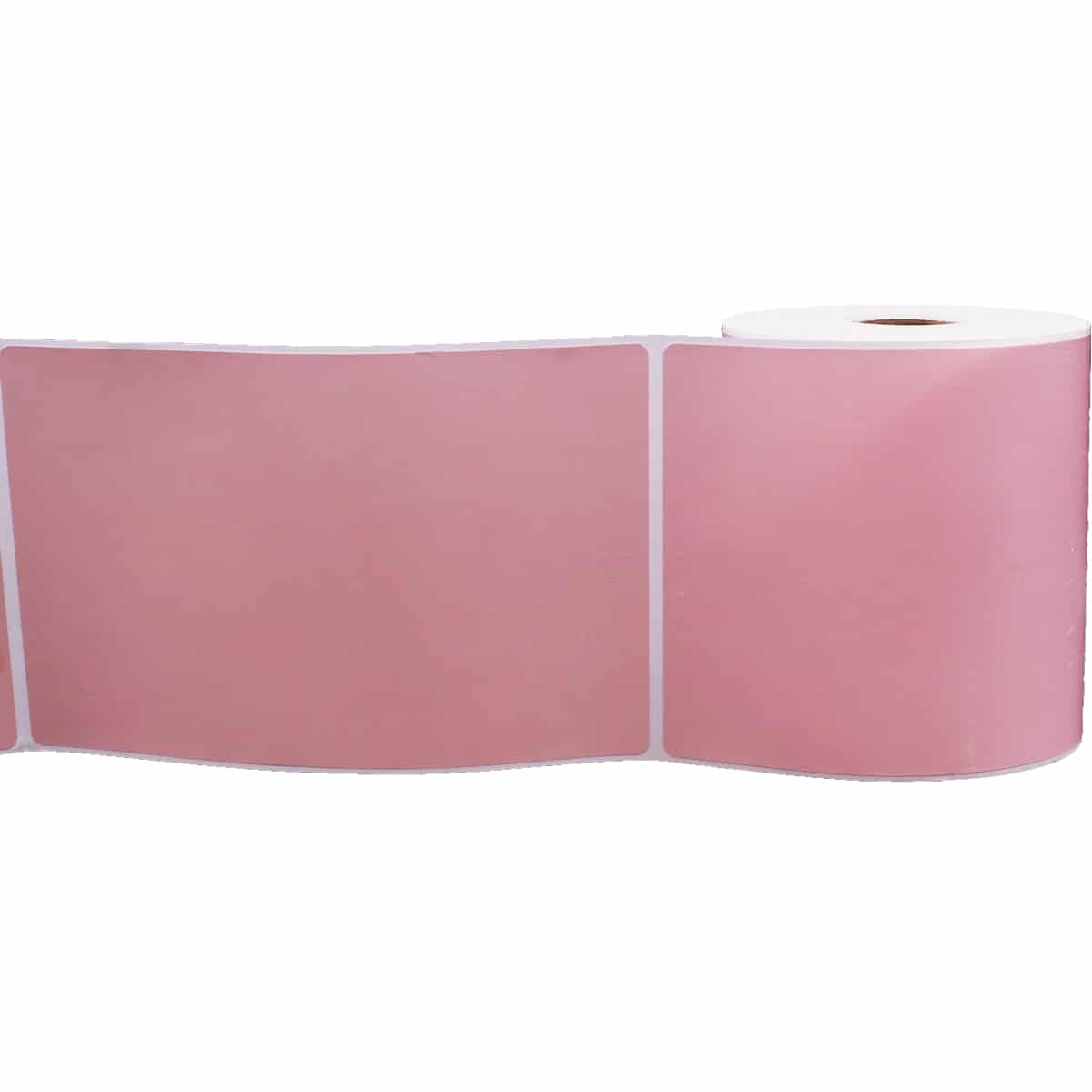 Direct Thermal Top Coated Pink Labels | 1" Inch Core | 4" x 6" QTY 250