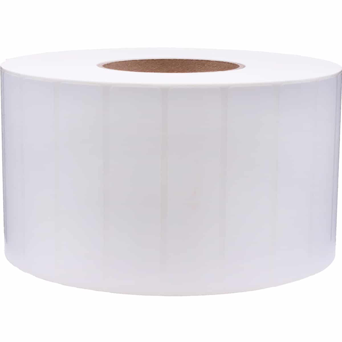 Thermal Transfer Perforated White Labels | 3" Inch Core | 4" x 1" QTY 5500