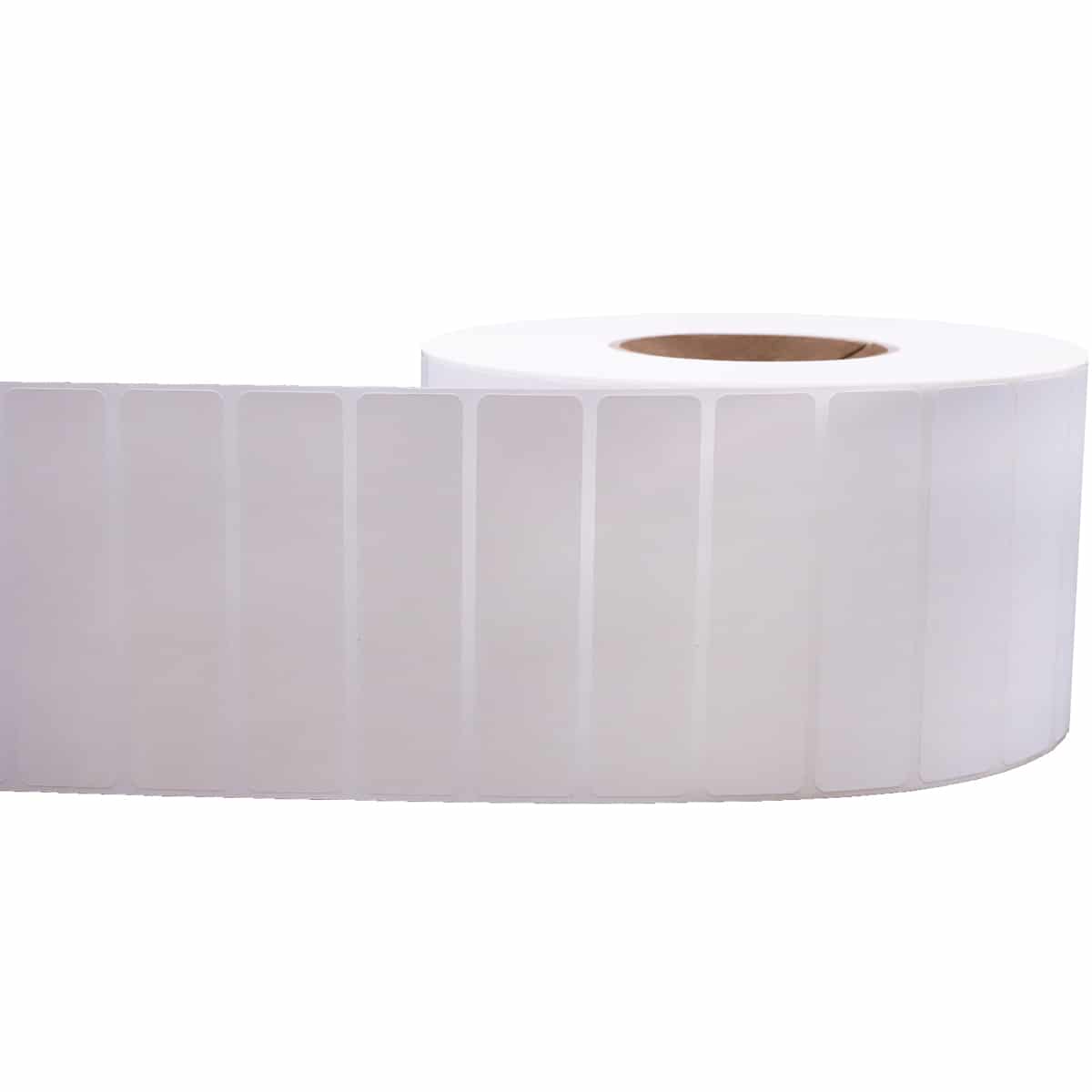 Thermal Transfer Perforated White Labels | 3" Inch Core | 4" x 1" QTY 5500