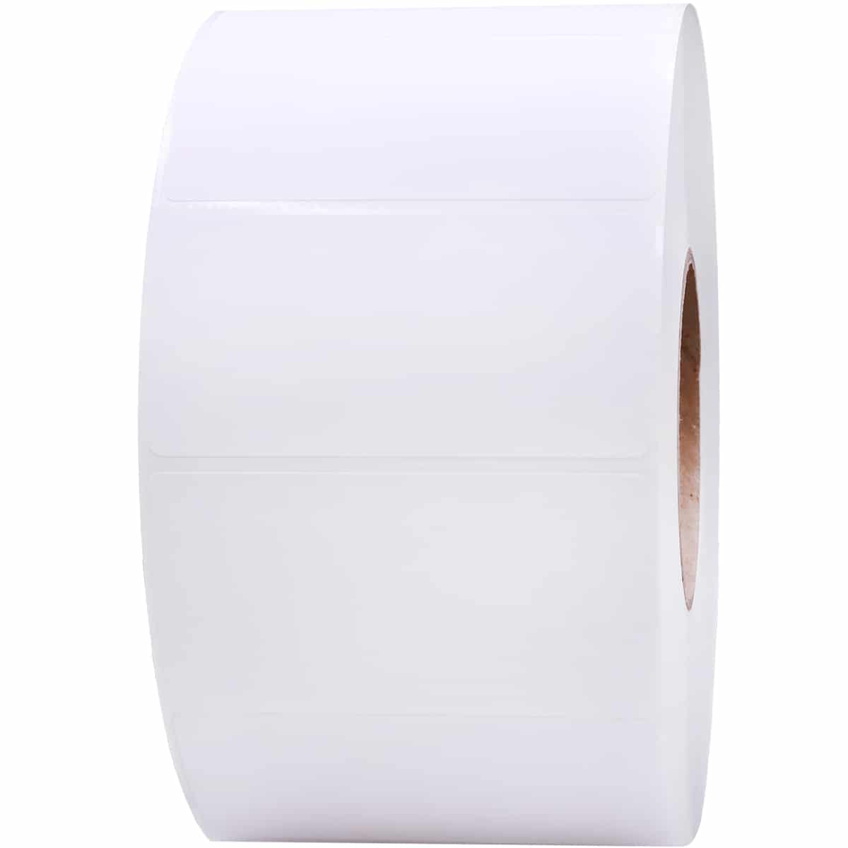 Direct Thermal Perforated White Labels | 3" Inch Core | 4" x 2" QTY 3000 Direct Thermal Perforated White Labels | 3" Inch Core | 4" x 2" QTY 3000