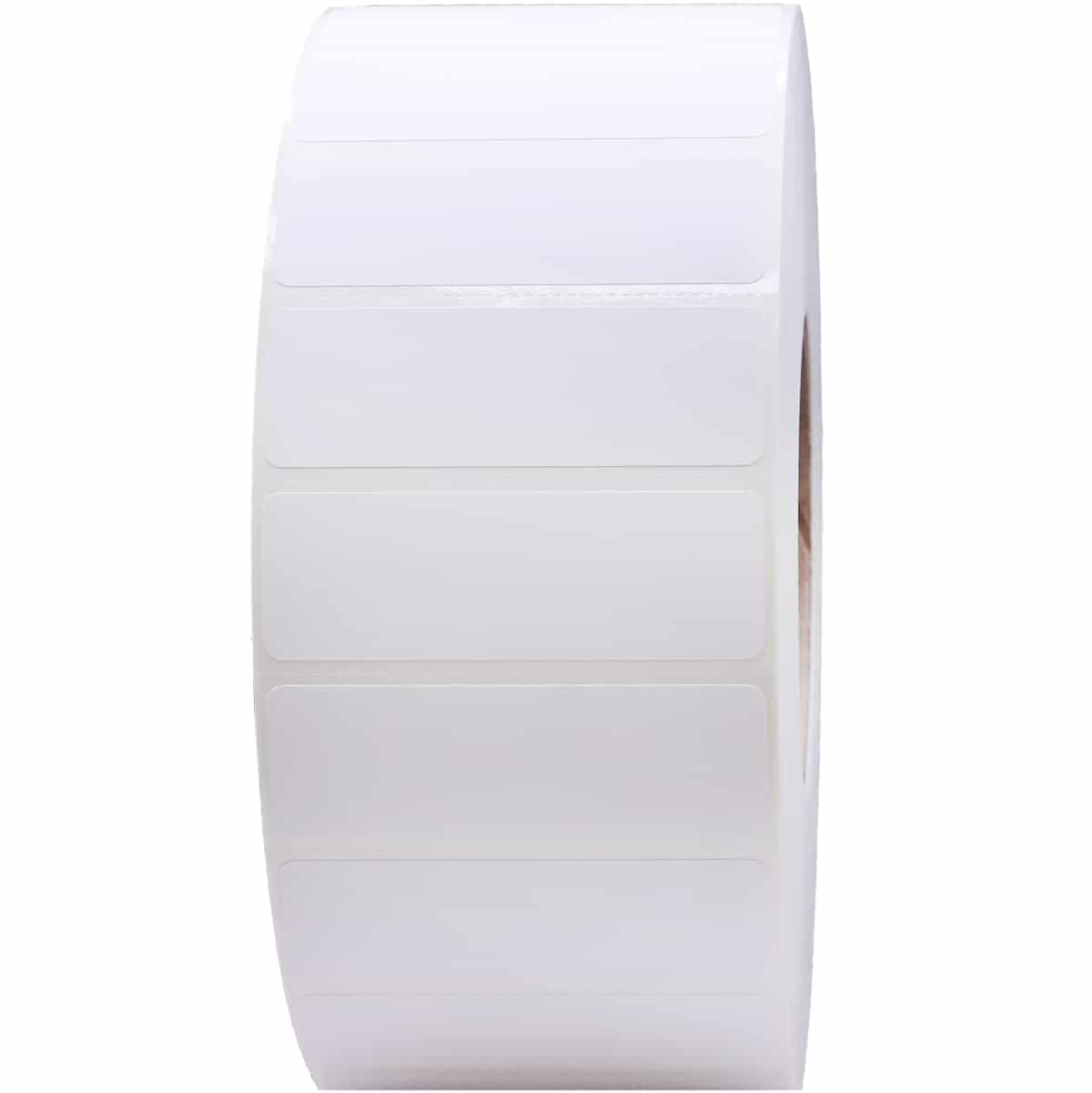 Direct Thermal Perforated White Labels | 3" Inch Core | 3" x 1" QTY 5500