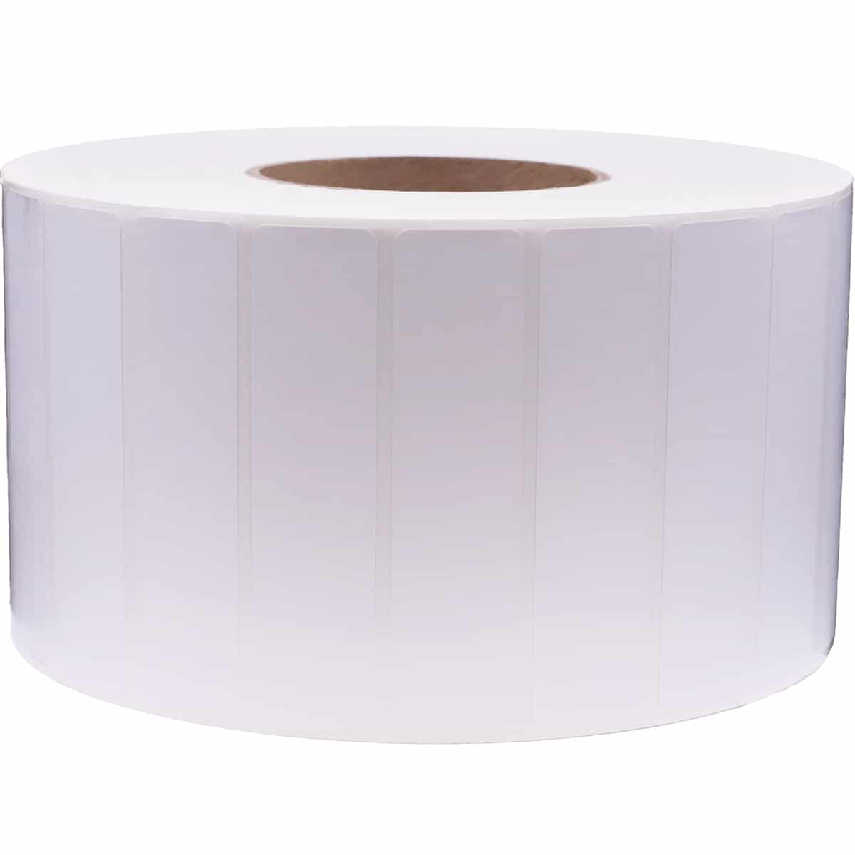 Blank Direct Thermal Perforated White Labels | 3" Inch Core | 4" x 1" QTY 5500