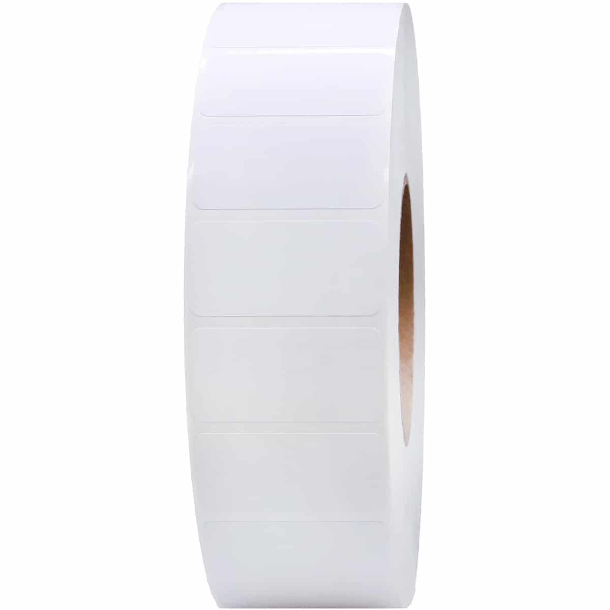 Direct Thermal Perforated White Labels | 3" Inch Core | 2" x 1" QTY 5500 Direct Thermal Perforated White Labels | 3" Inch Core | 2" x 1" QTY 5500