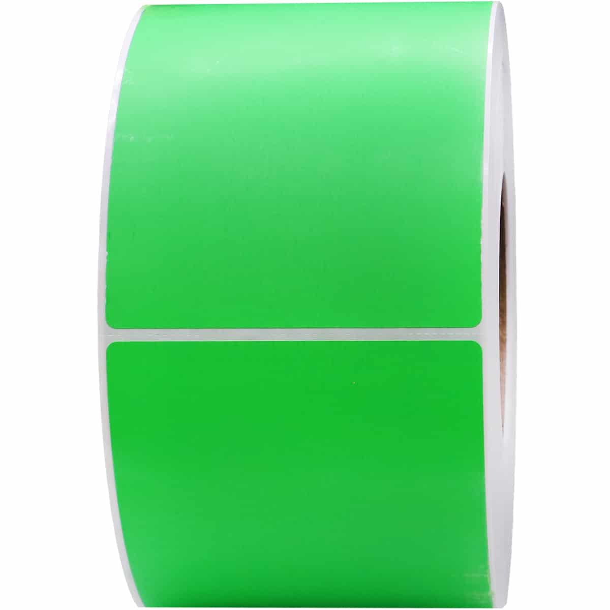 Thermal Transfer Fluorescent Green Labels | 3" Inch Core | 4" x 6" QTY 1000 Thermal Transfer Fluorescent Green Labels | 3" Inch Core | 4" x 6" QTY 1000