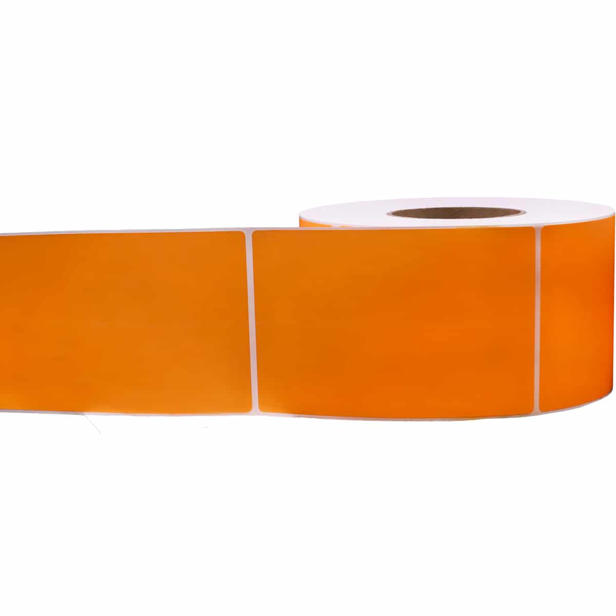 Thermal Transfer Fluorescent Orange Labels | 3" Inch Core | 4" x 6" QTY 1000 Thermal Transfer Fluorescent Orange Labels | 3" Inch Core | 4" x 6" QTY 1000