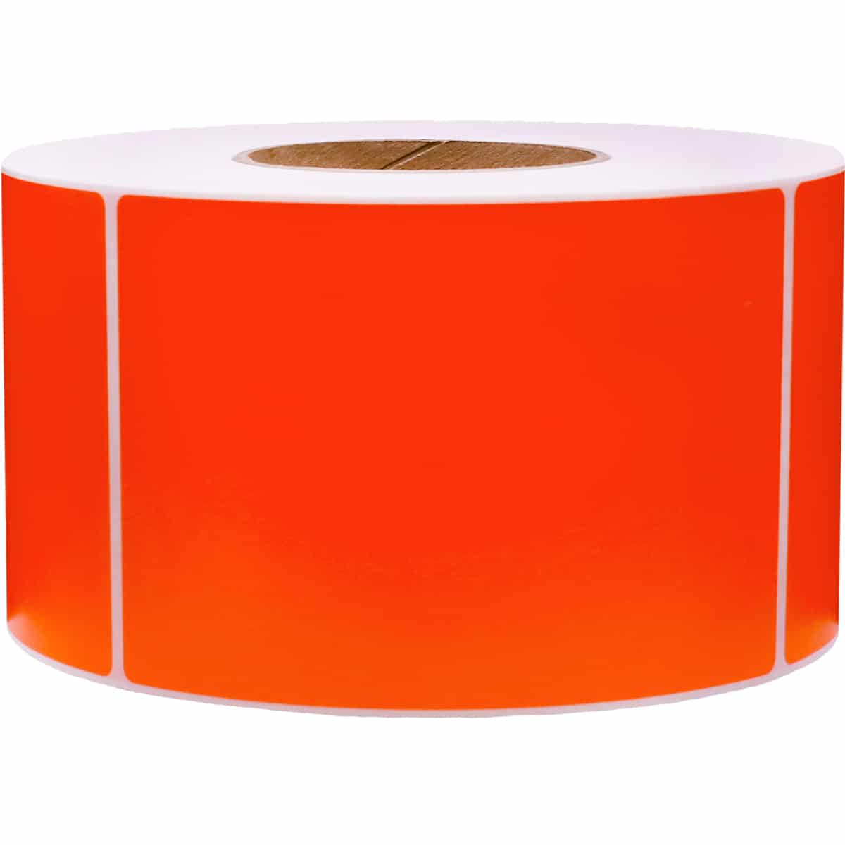 Thermal Transfer Fluorescent Red Labels | 3" Inch Core | 4" x 6" QTY 1000