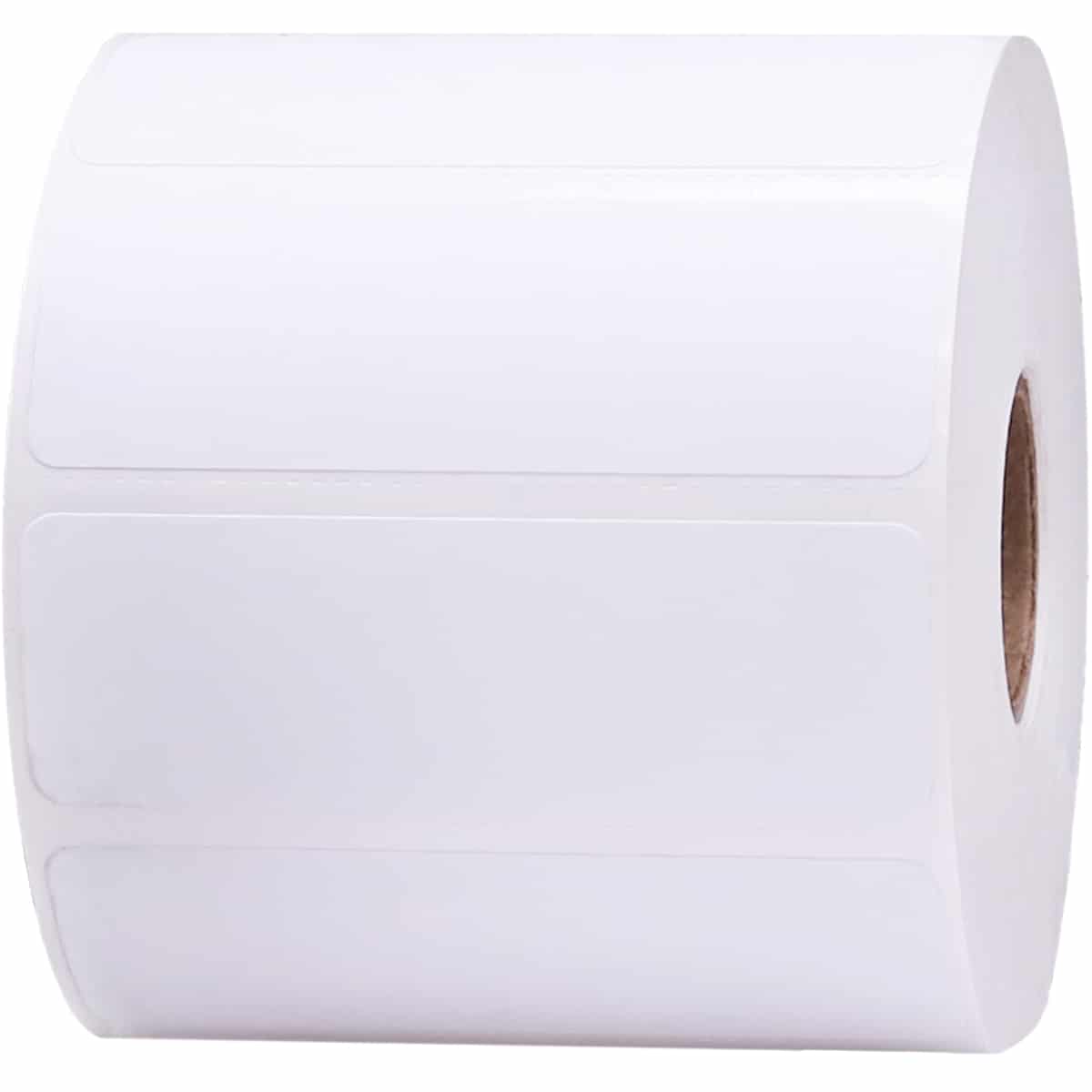 Direct Thermal Perforated White Labels | 1" Inch Core | 3" x 1" QTY 1375 Direct Thermal Perforated White Labels | 1" Inch Core | 3" x 1" QTY 1375