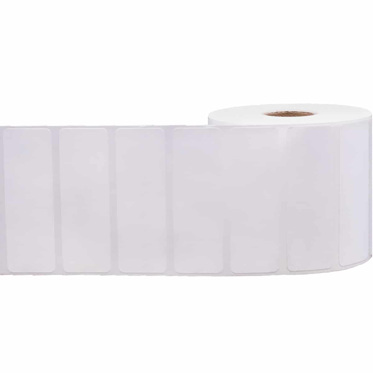 Direct Thermal Perforated White Labels | 1" Inch Core | 3" x 1" QTY 1375 Direct Thermal Perforated White Labels | 1" Inch Core | 3" x 1" QTY 1375