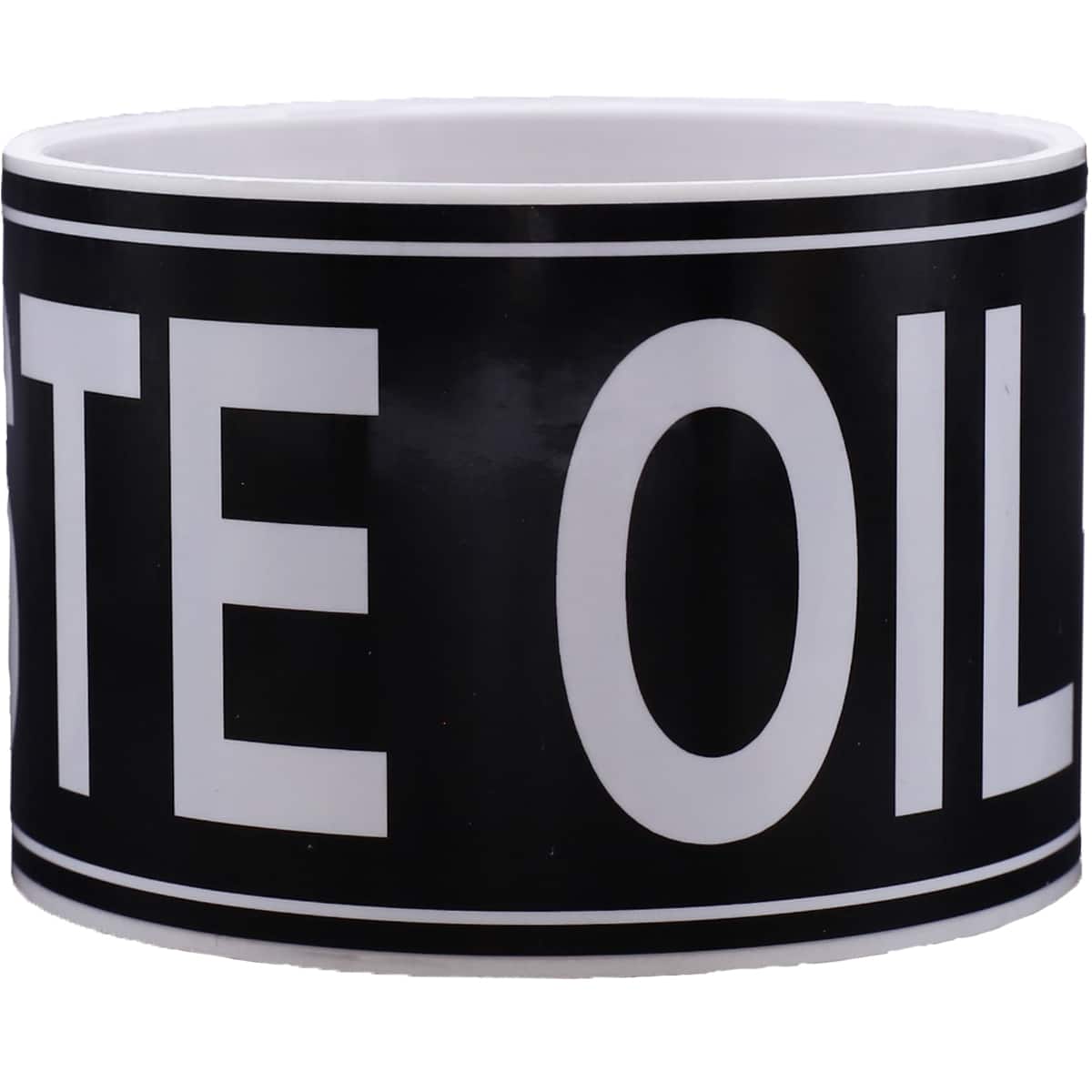 Waste Oil Identification Laminated Labels