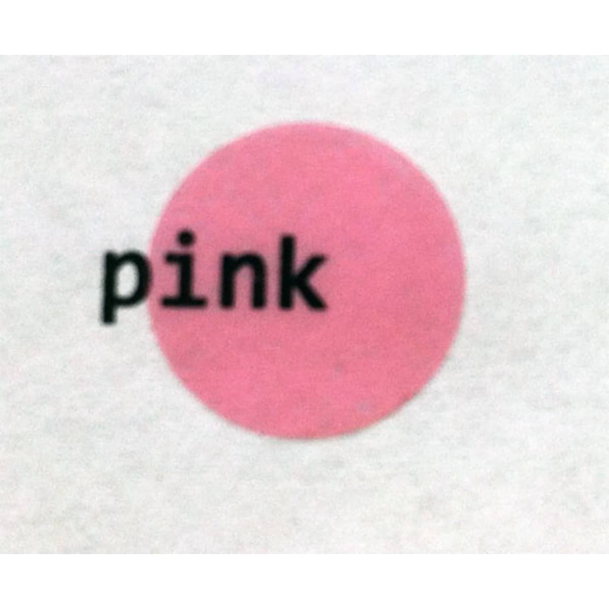 Transparent Pink Dot Stickers 1/2" Round QTY 1,000 Transparent Pink Dot Stickers 1/2" Round QTY 1,000