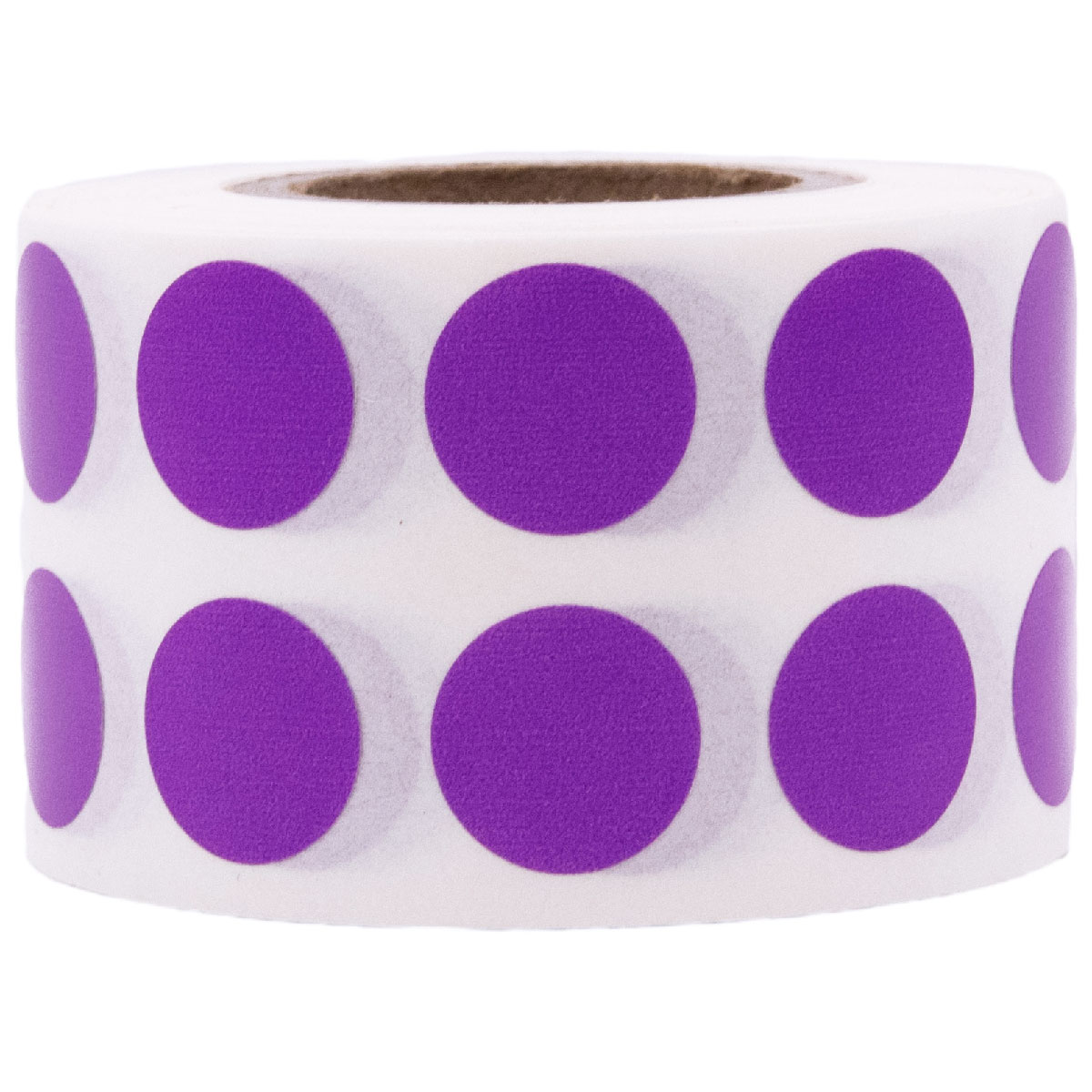 Small Purple Dot Stickers 1/2" Round QTY 1,000 Small Purple Dot Stickers 1/2" Round QTY 1,000