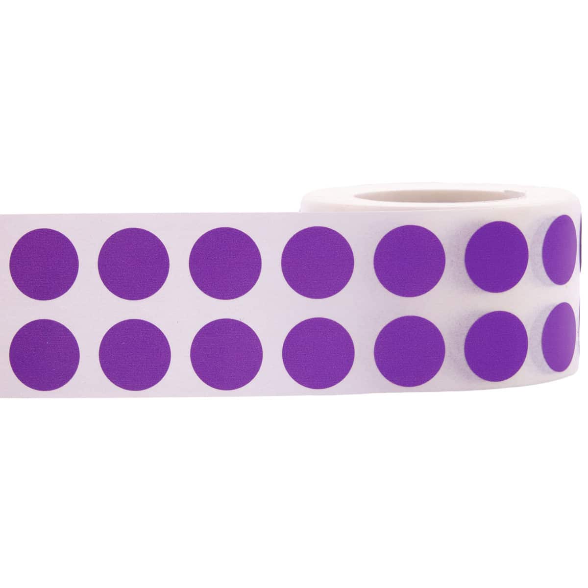 Small Purple Dot Stickers 1/2" Round QTY 1,000 Small Purple Dot Stickers 1/2" Round QTY 1,000