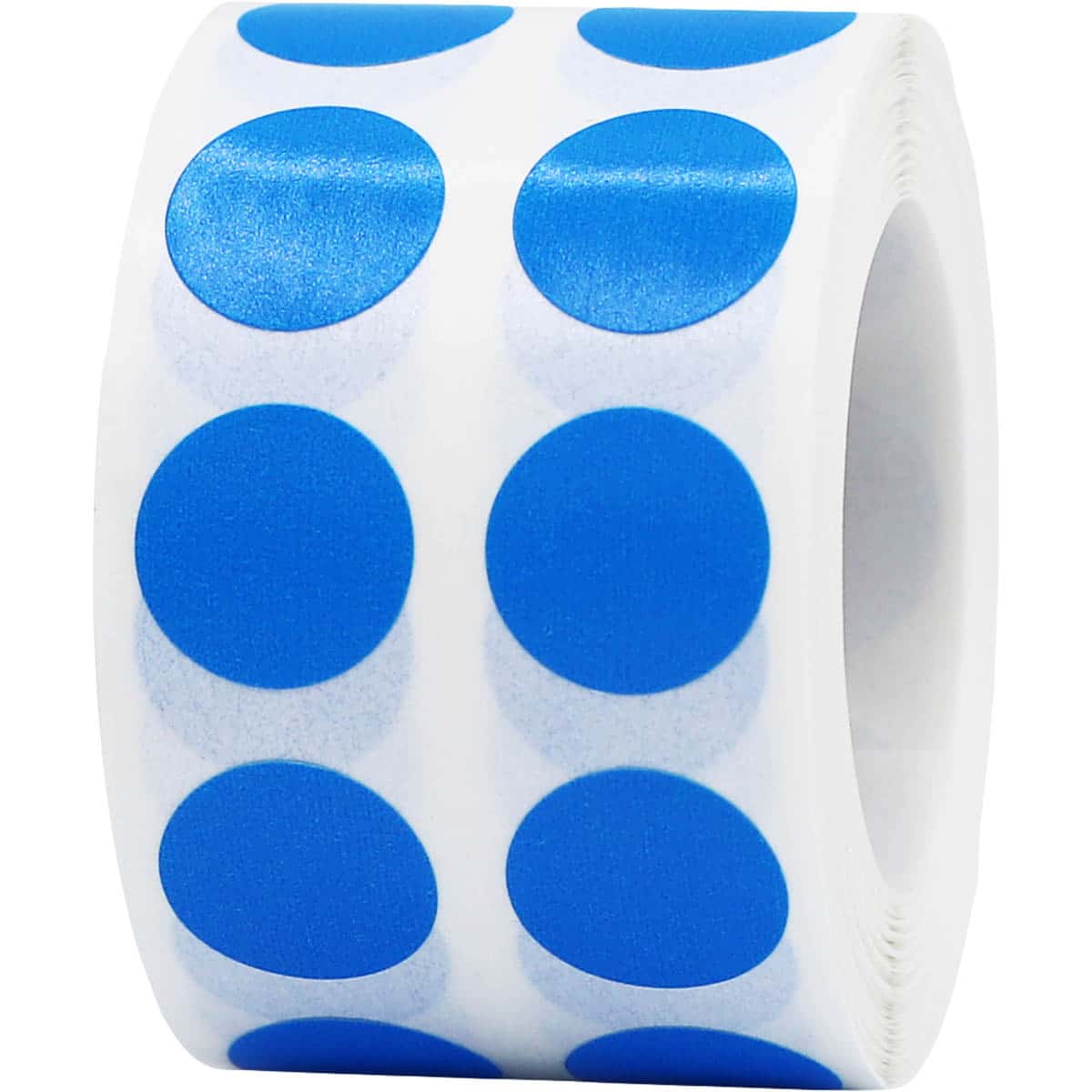 Small Blue Dot Stickers 1/2" Quantity 1,000 Small Blue Dot Stickers 1/2" Quantity 1,000