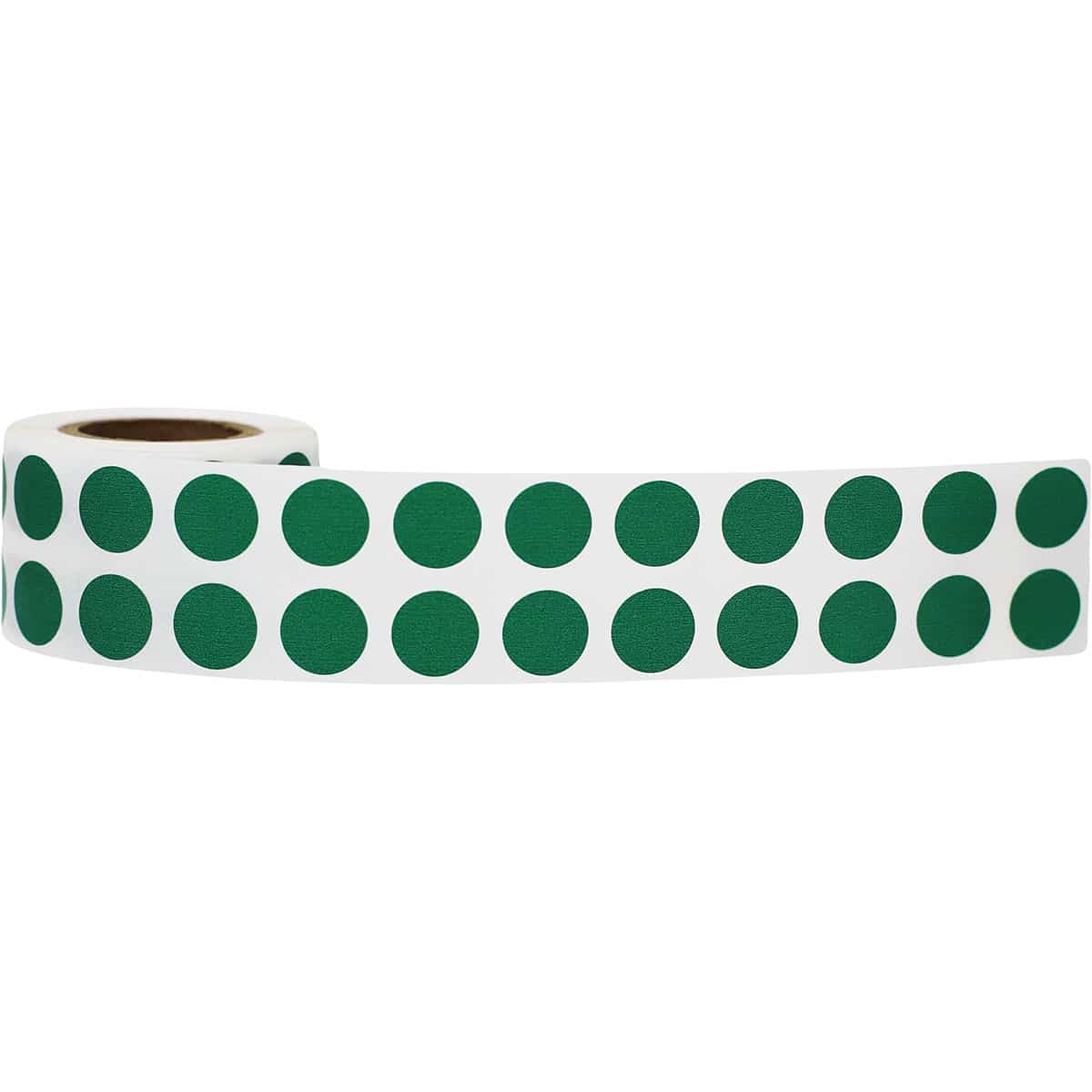 Small Green Dot Stickers 1/2" Round QTY 1,000 Small Green Dot Stickers 1/2" Round QTY 1,000