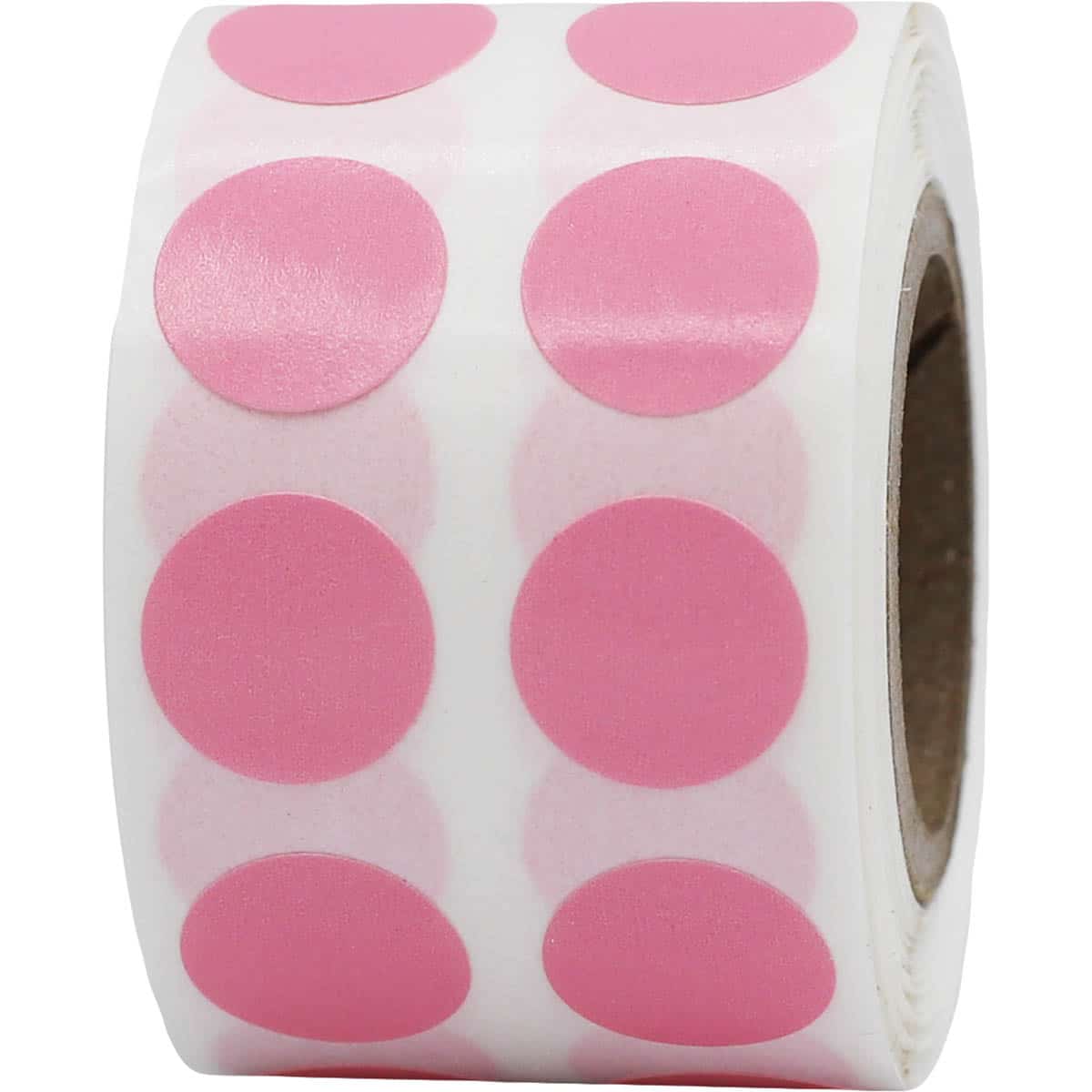 Small Pink Dot Stickers 1/2" Round QTY 1,000 Small Pink Dot Stickers 1/2" Round QTY 1,000