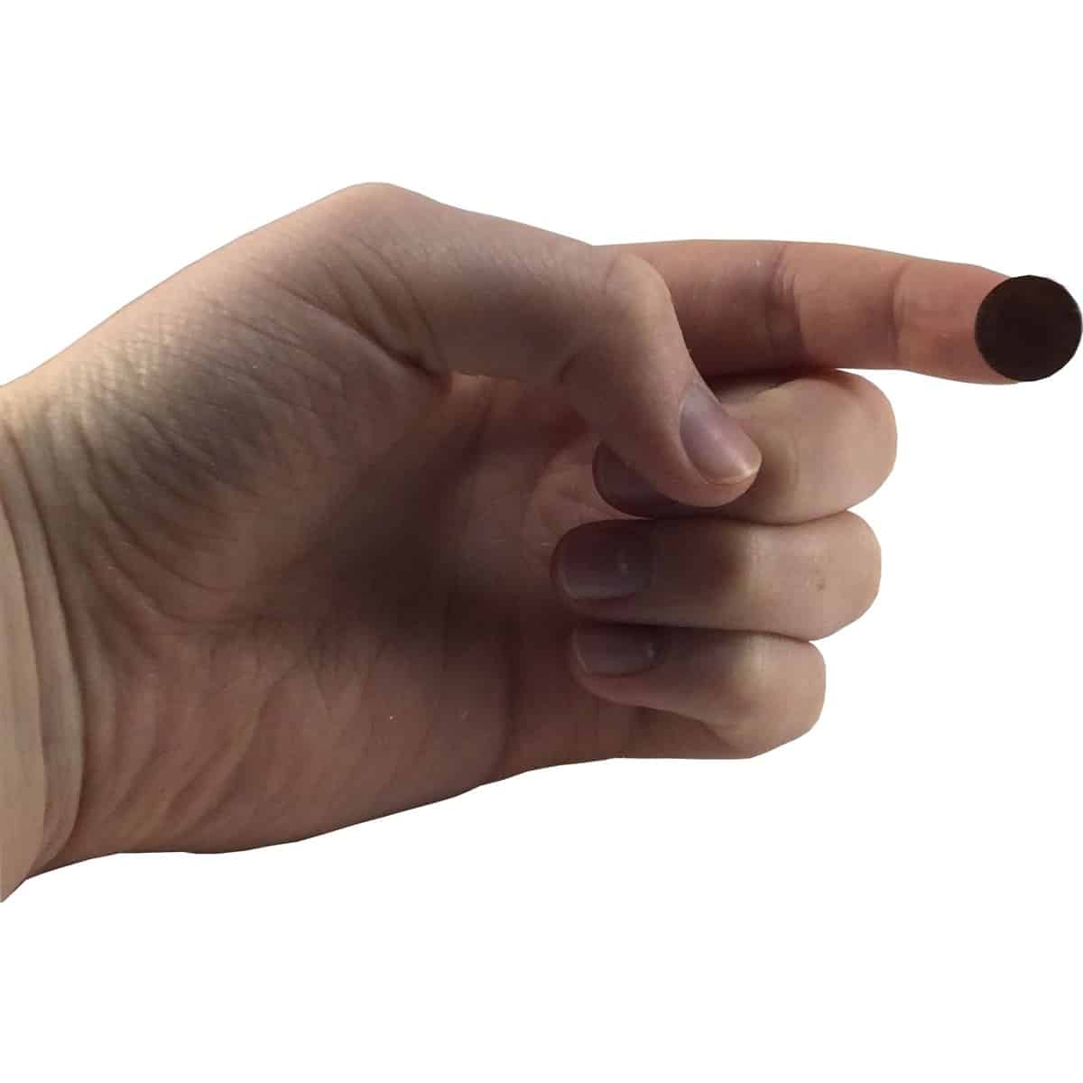 Small Brown Dot Stickers 1/2" Round QTY 1,000