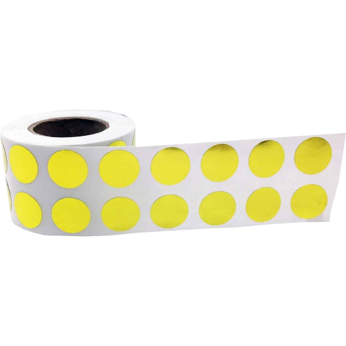 Small Metallic Gold Dot Stickers 1/2" Round QTY 1,000 Small Metallic Gold Dot Stickers 1/2" Round QTY 1,000