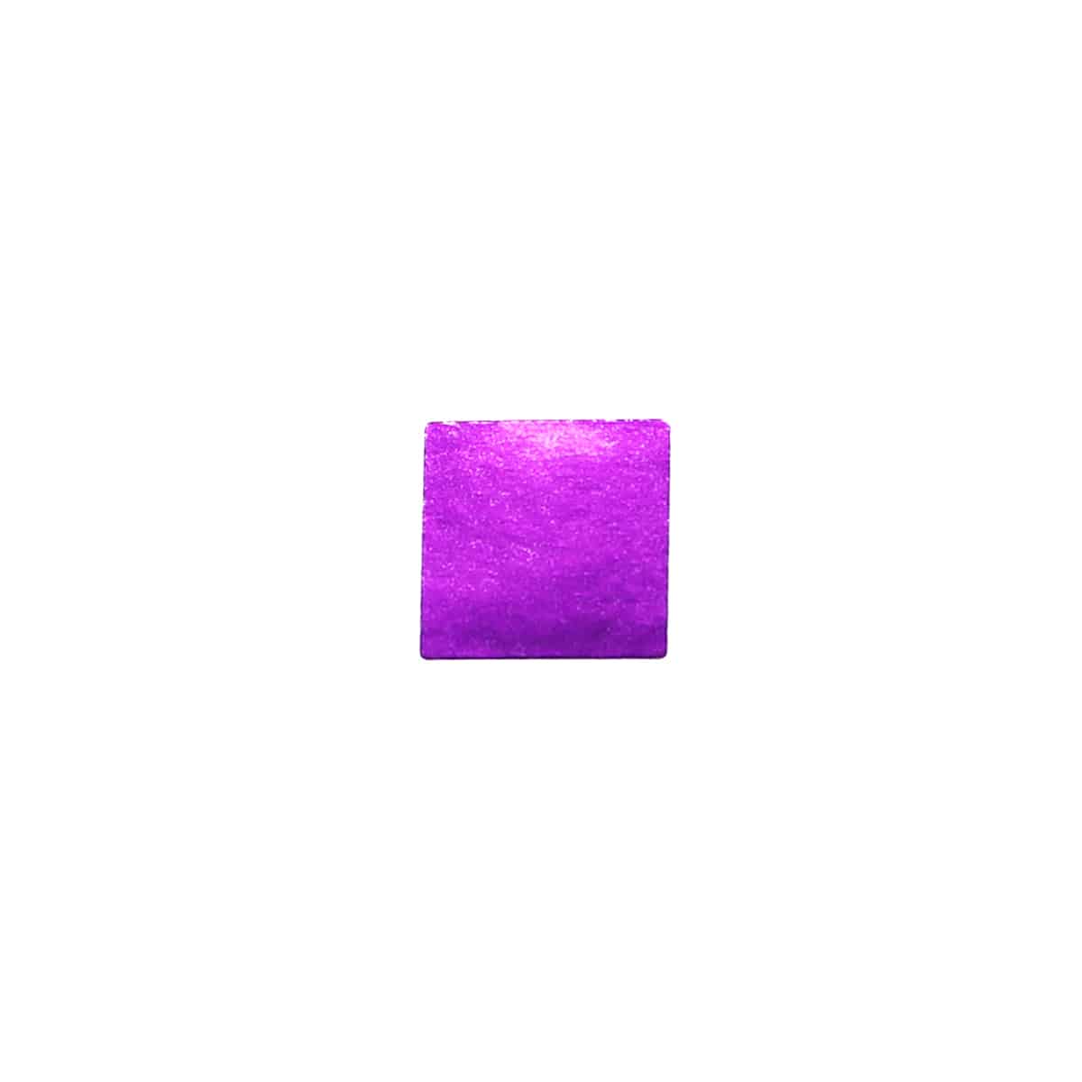 Small Metallic Purple Stickers 1/2" Square Quantity 1,000
