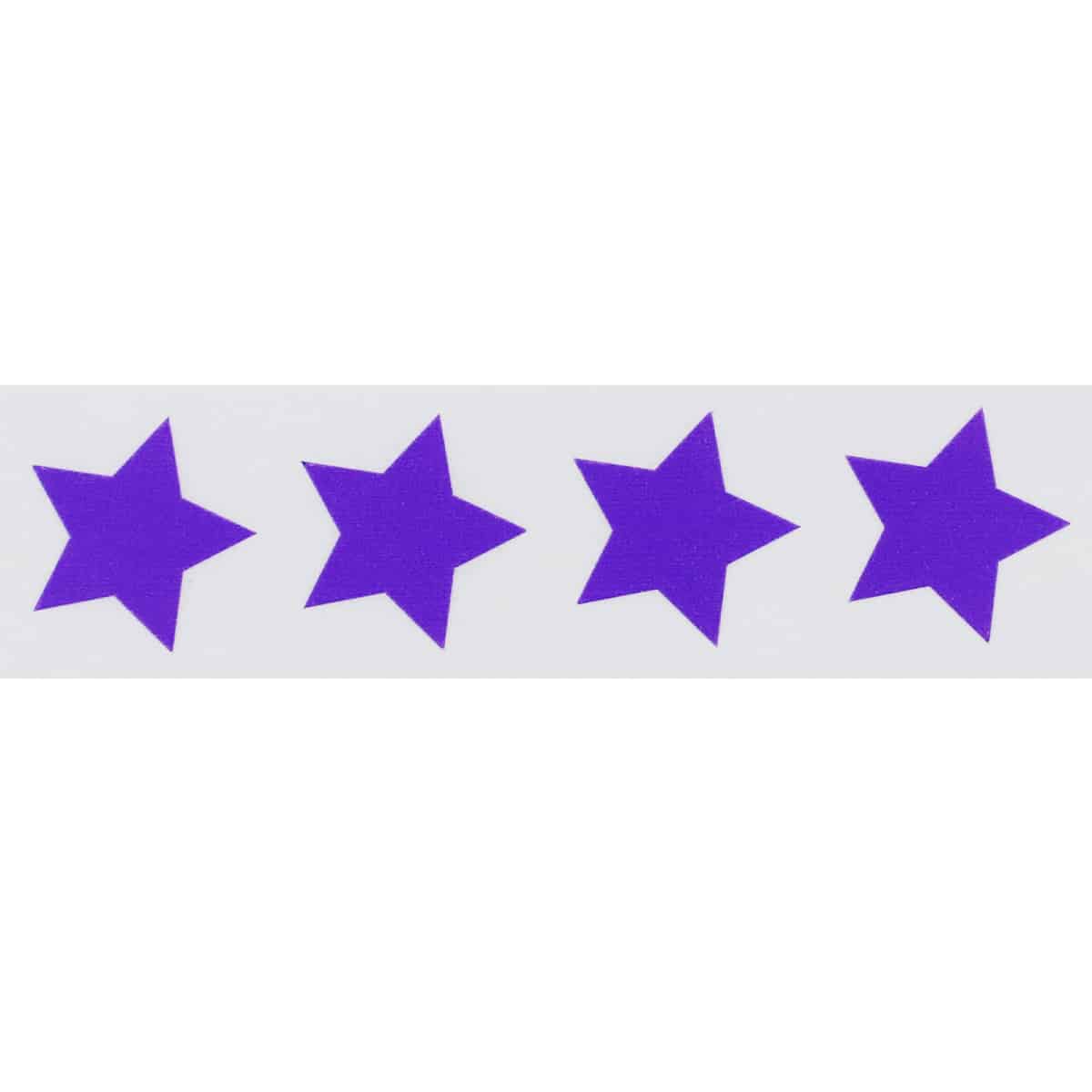 Purple Star Stickers 3/4" QTY 500 Purple Star Stickers 3/4" QTY 500