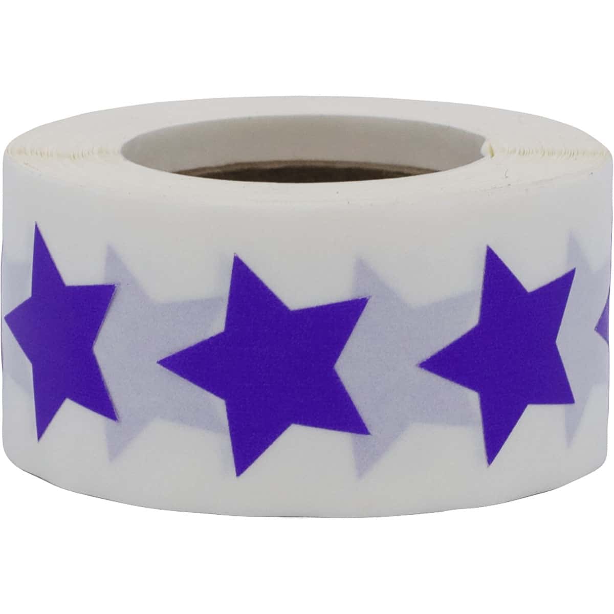 Purple Star Stickers 3/4" QTY 500 Purple Star Stickers 3/4" QTY 500