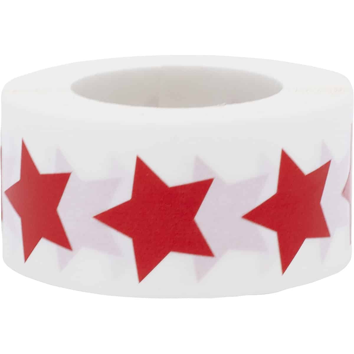 Red Star Stickers 3/4" QTY 500 Red Star Stickers 3/4" QTY 500