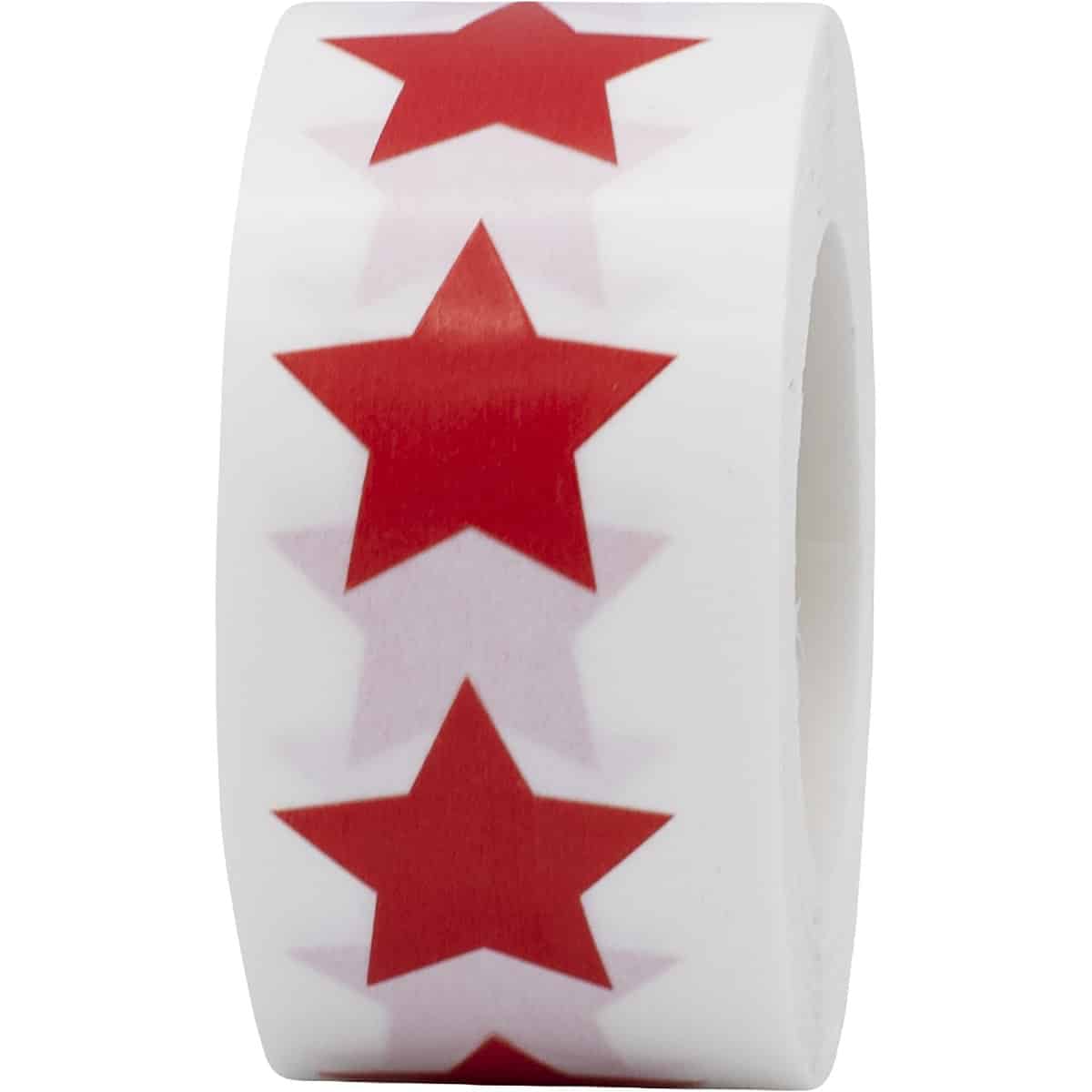 Red Star Stickers 3/4" QTY 500 Red Star Stickers 3/4" QTY 500
