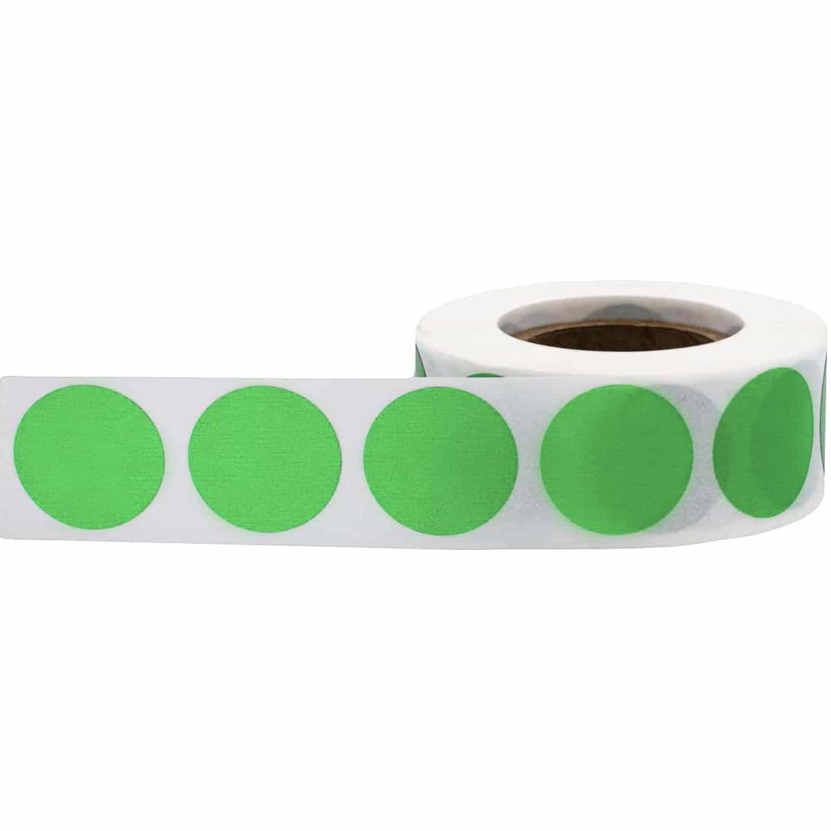 Light Green Color Code Labels 3/4" Round Quantity 500 Light Green Color Code Labels 3/4" Round Quantity 500