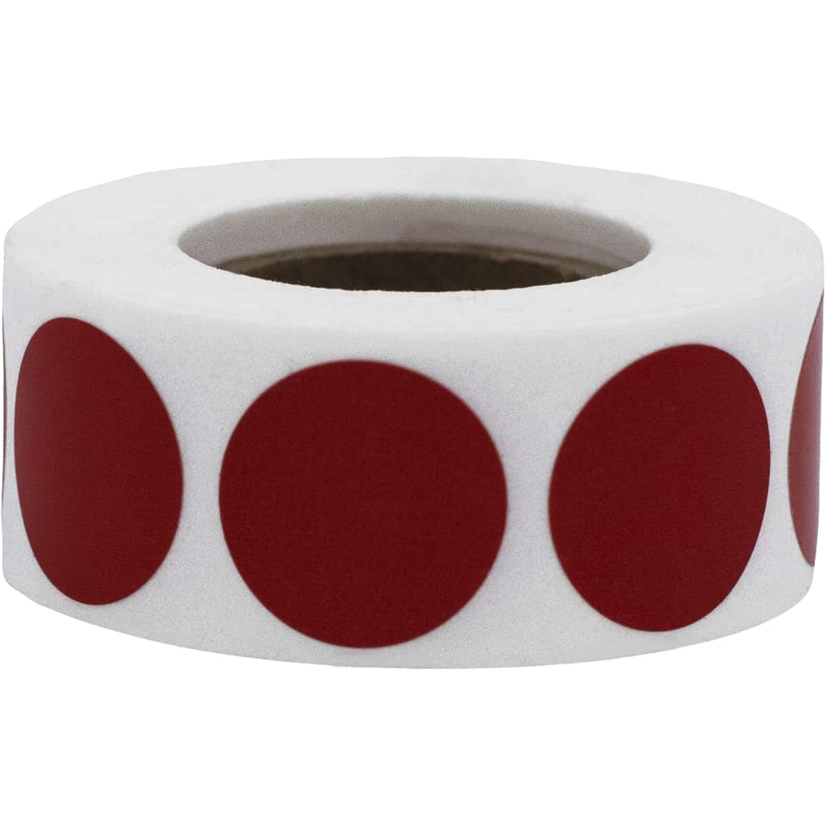 Cranberry Color Code Labels 3/4" Round Cranberry Color Code Labels 3/4" Round