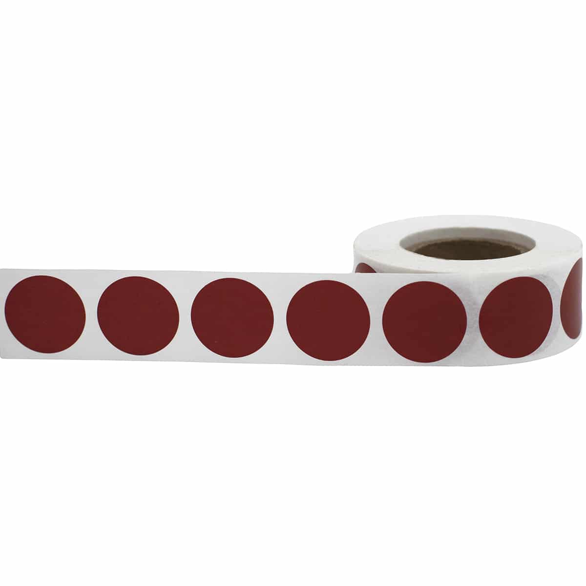 Cranberry Color Code Labels 3/4" Round Cranberry Color Code Labels 3/4" Round