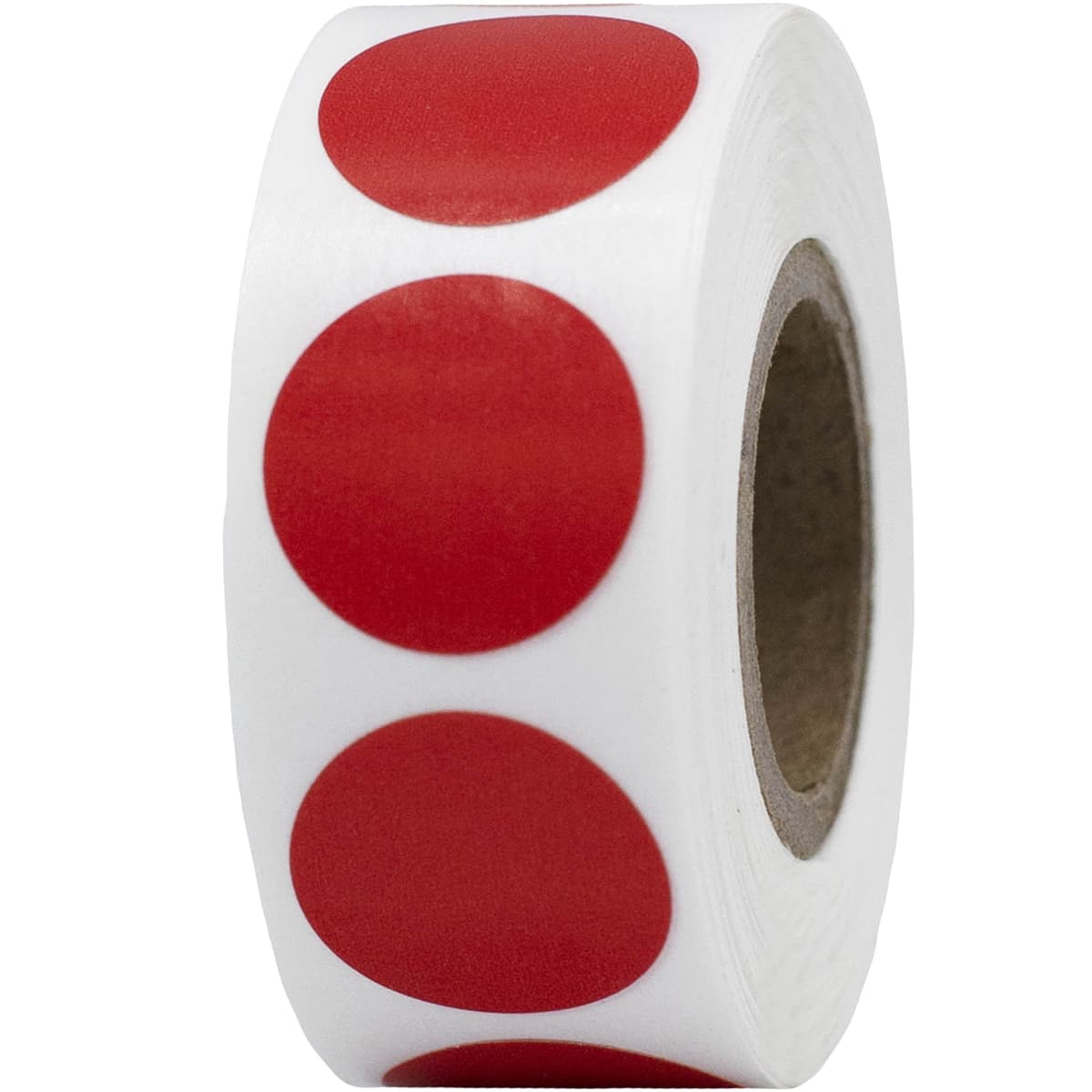 Red Color Code Labels 3/4" Round Quantity 500 Red Color Code Labels 3/4" Round Quantity 500