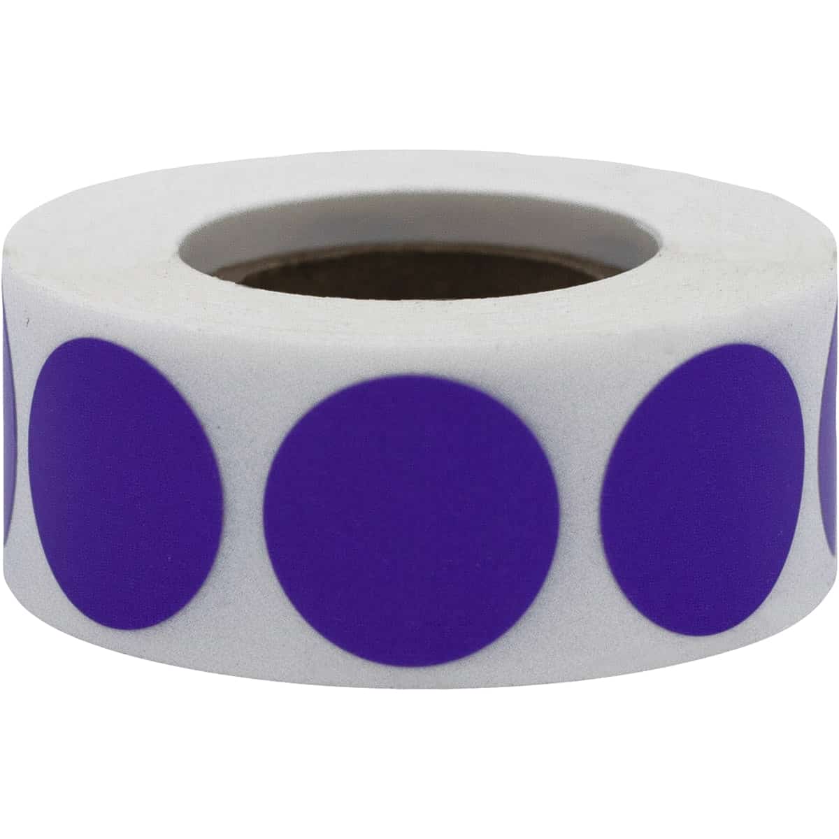 Purple Color Code Labels 3/4" Round Quantity 500 Purple Color Code Labels 3/4" Round Quantity 500