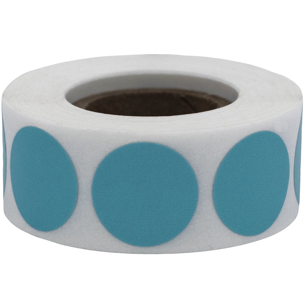Teal Color Code Labels 3/4" Round QTY 500 Teal Color Code Labels 3/4" Round QTY 500