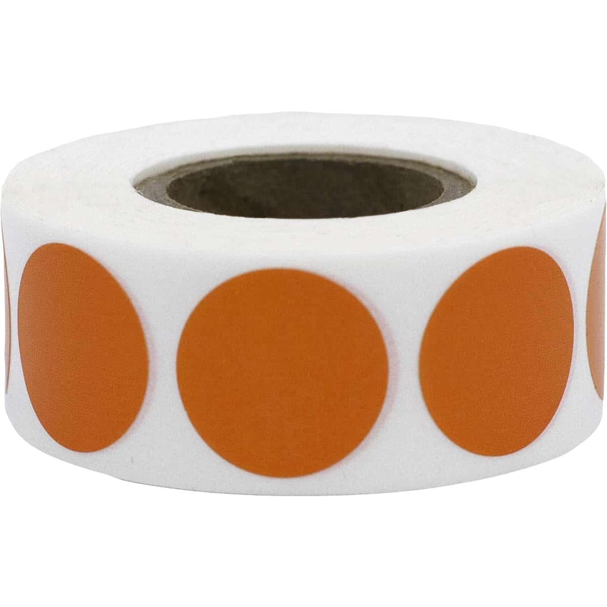 Orange Color Code Labels 3/4" Round QTY 500 Orange Color Code Labels 3/4" Round QTY 500