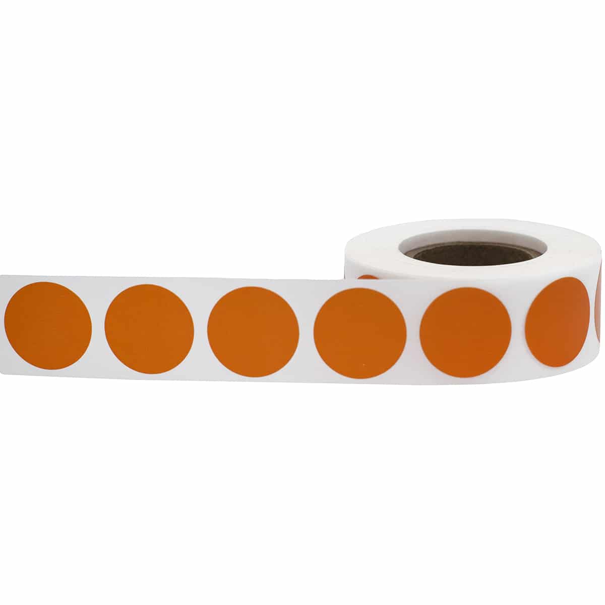 Orange Color Code Labels 3/4" Round QTY 500 Orange Color Code Labels 3/4" Round QTY 500