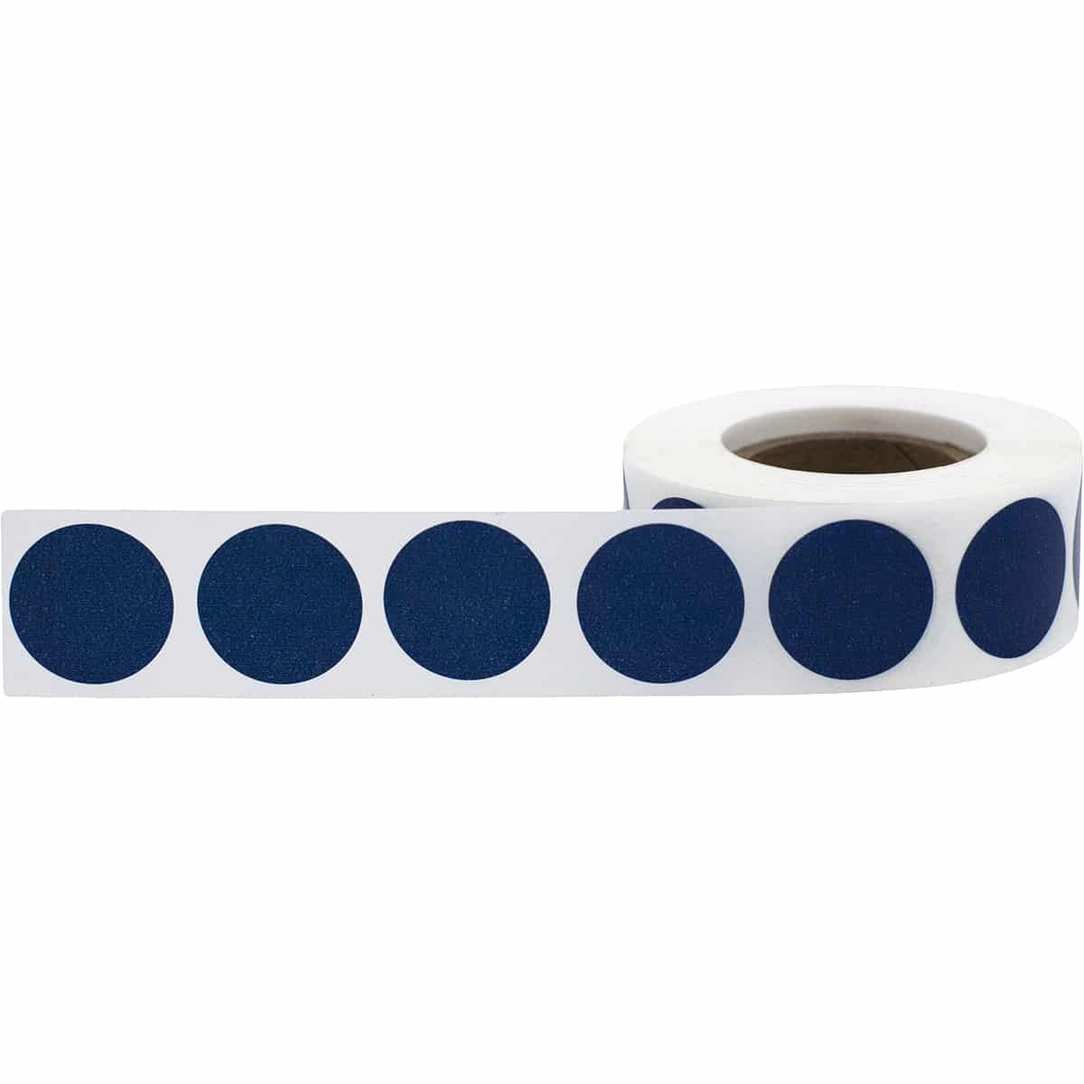 Navy Blue Color Code Labels 3/4" Round QTY 500 Navy Blue Color Code Labels 3/4" Round QTY 500