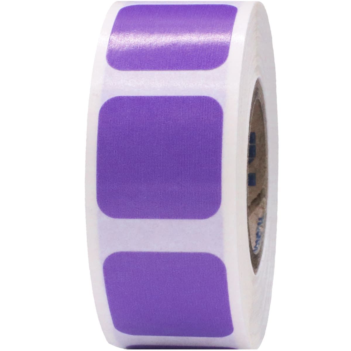 Purple Stickers 3/4" Square QTY 500 Purple Stickers 3/4" Square QTY 500