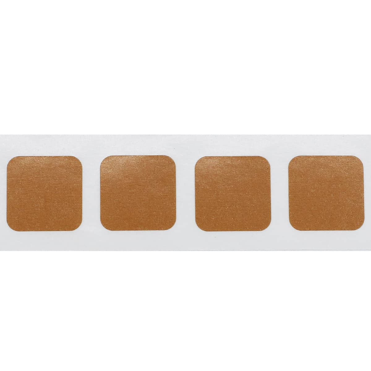 Tan Stickers 3/4" Square QTY 500 Tan Stickers 3/4" Square QTY 500