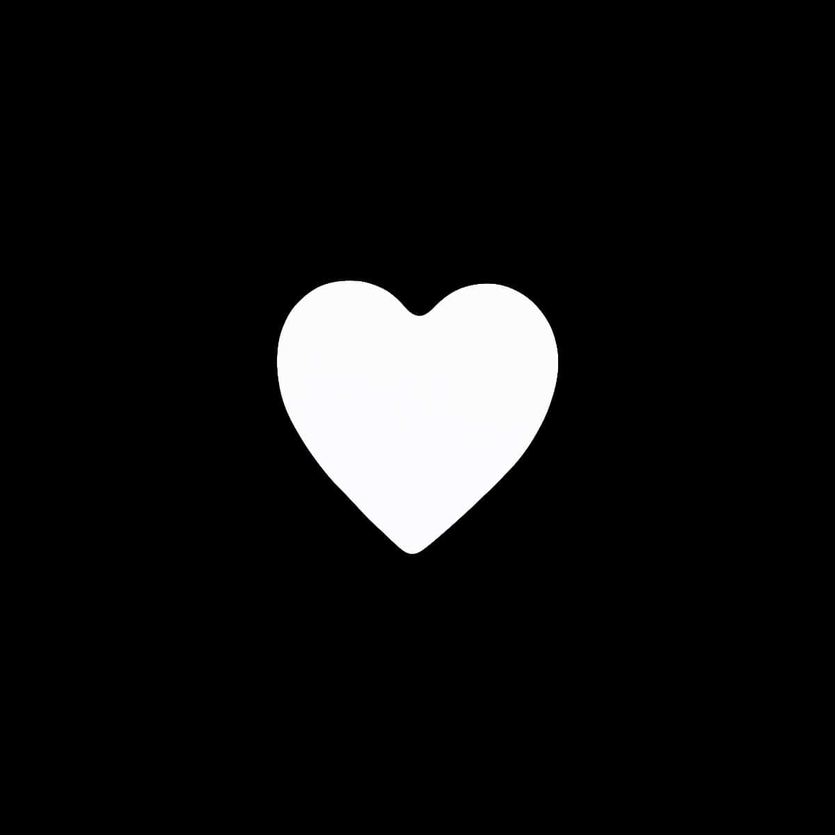 White Heart Stickers 3/4" QTY 500