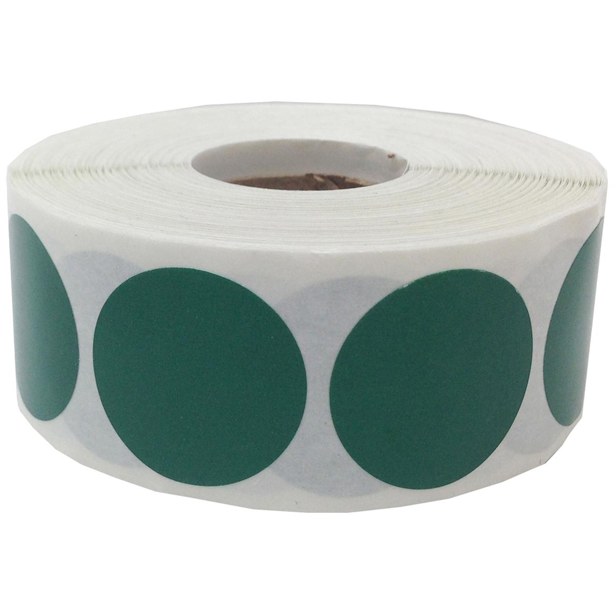 Green Labels 1" Round QTY 500 Green Labels 1" Round QTY 500
