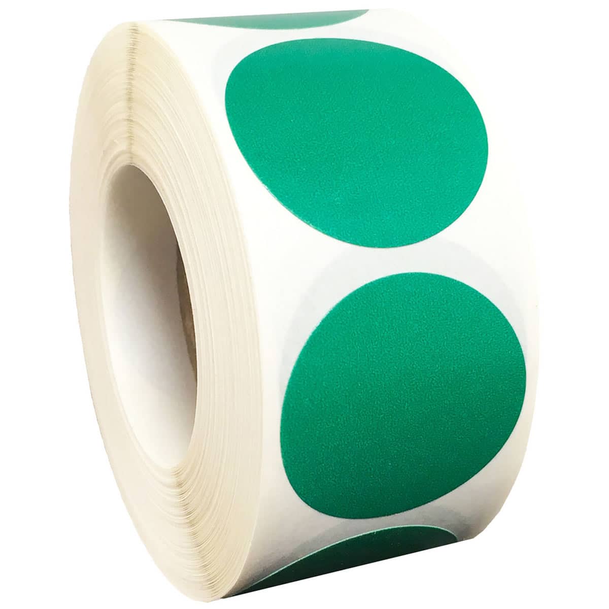 Green Labels 1" Round QTY 500 Green Labels 1" Round QTY 500