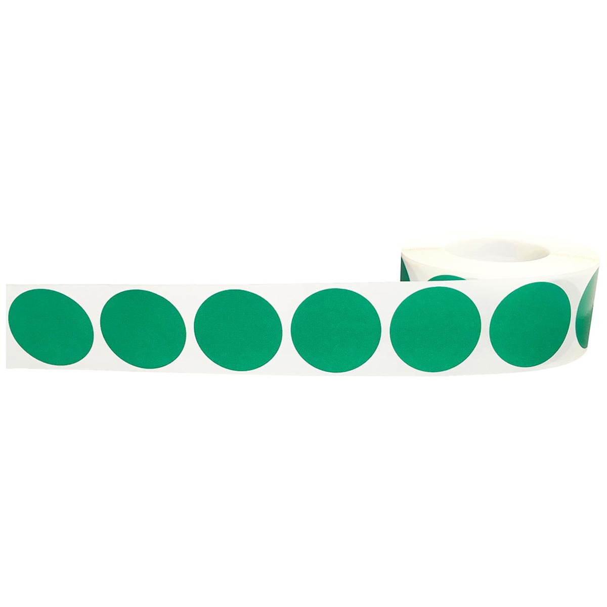 Green Labels 1" Round QTY 500 Green Labels 1" Round QTY 500