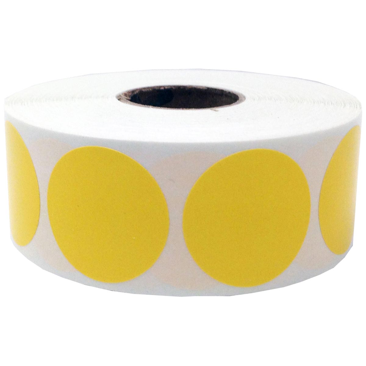 Yellow Labels 1" Round QTY 500 Yellow Labels 1" Round QTY 500
