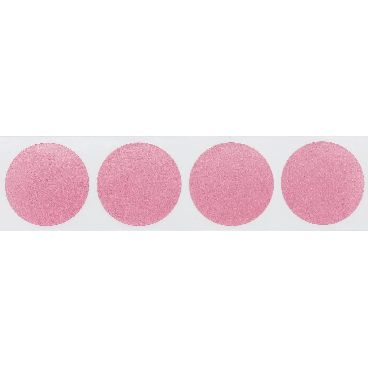 Pink Labels 1" Round QTY 500