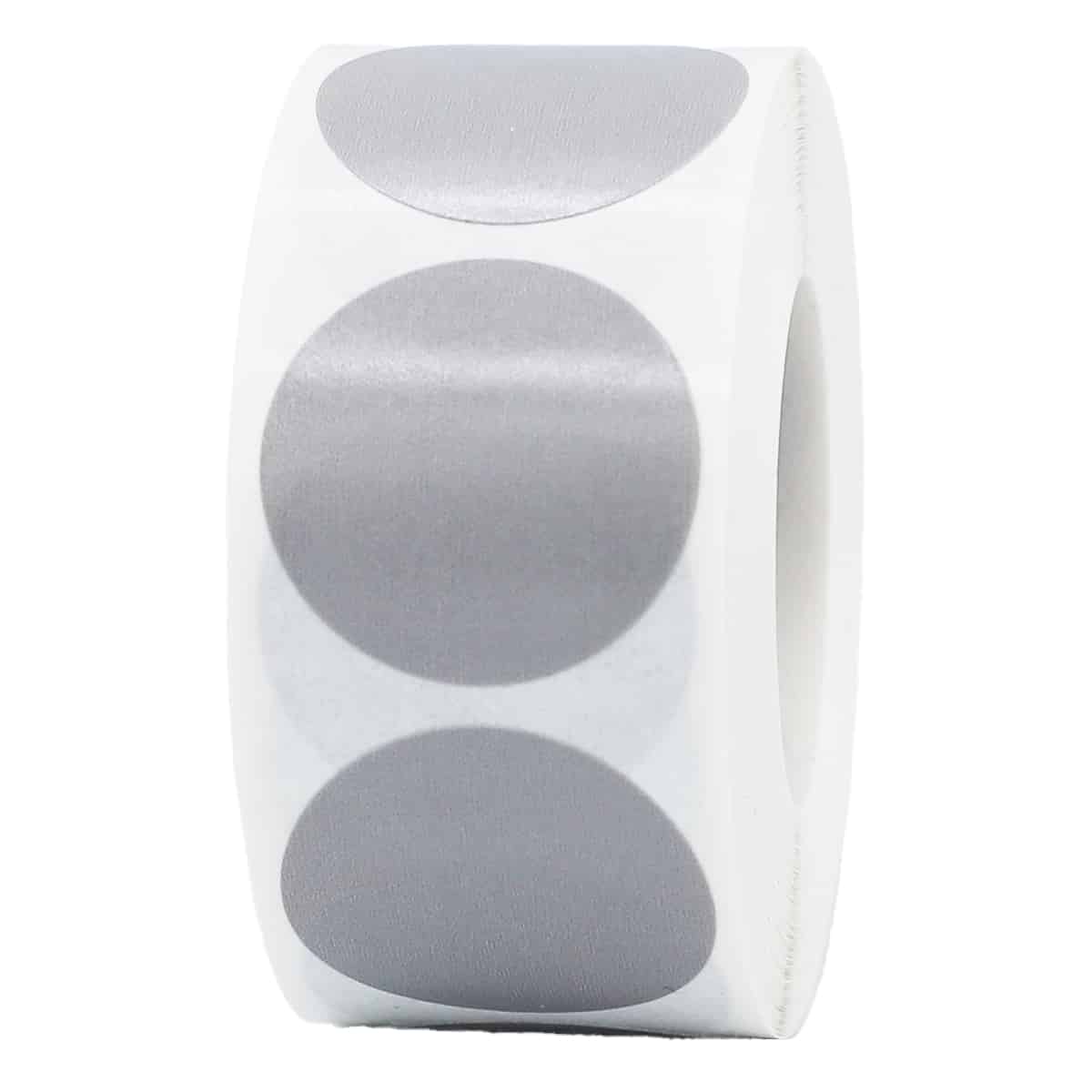 Grey Labels 1" Round QTY 500 Grey Labels 1" Round QTY 500