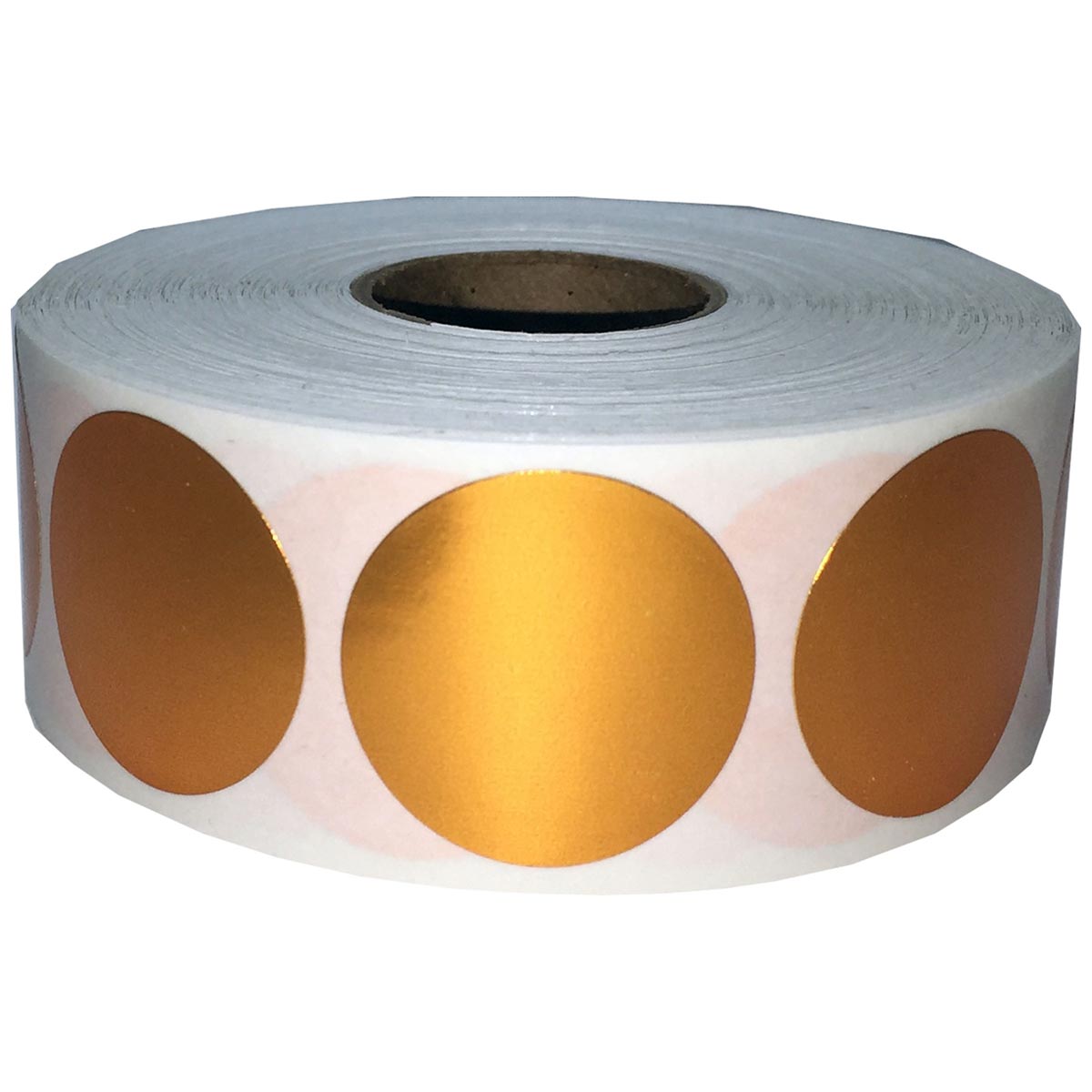 Metallic Bronze Colored Labels 1" Round Quantity 500 Metallic Bronze Colored Labels 1" Round Quantity 500