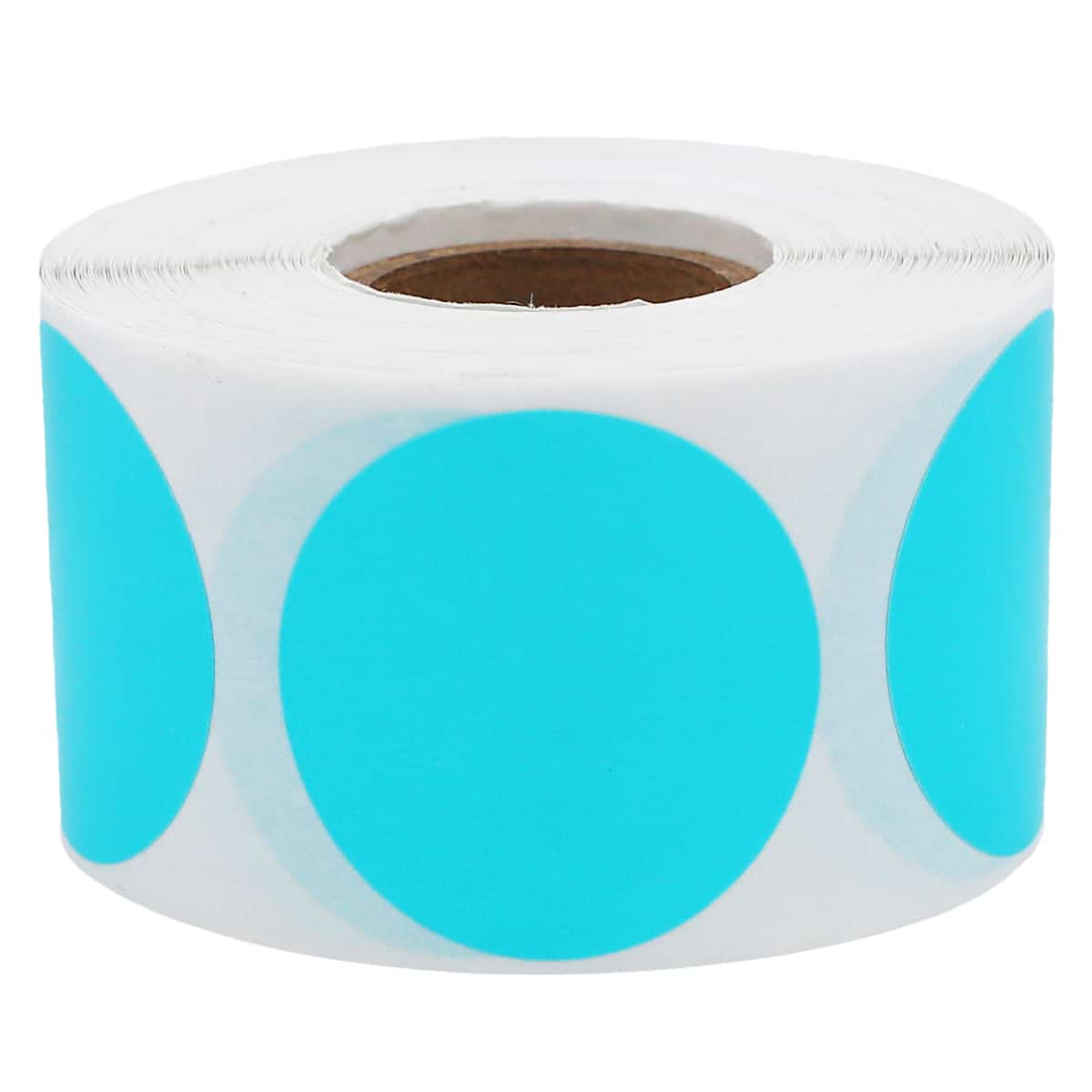 Teal Colored Labels 1.5" Round QTY 500 Teal Colored Labels 1.5" Round QTY 500