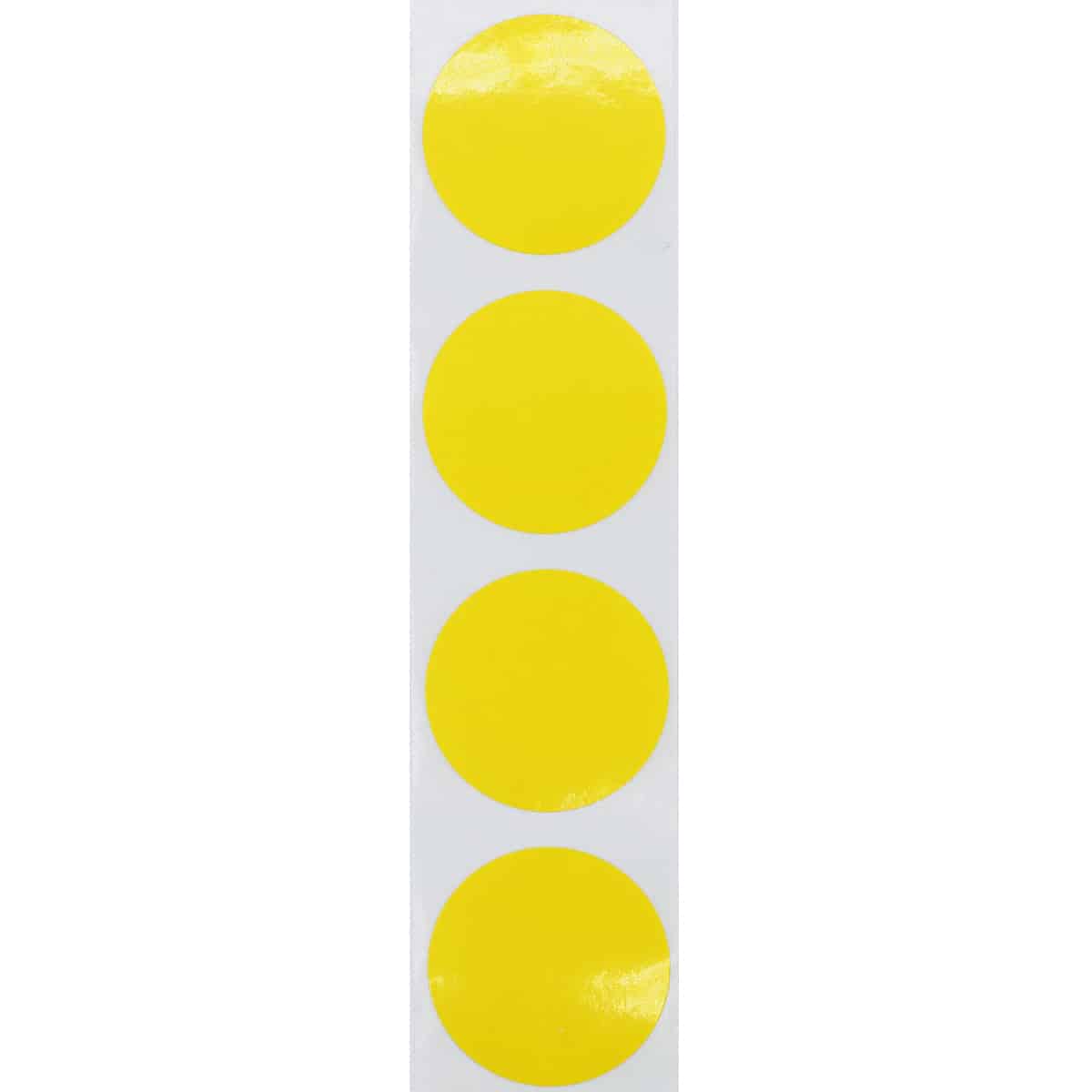 Yellow Labels 1.5" Round QTY 500 Yellow Labels 1.5" Round QTY 500