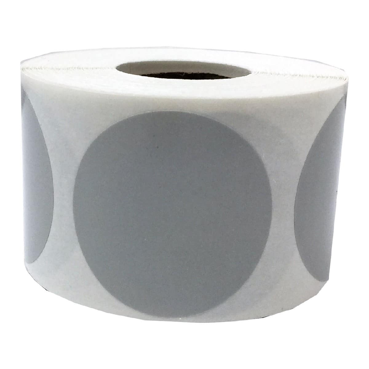 Grey Labels 1.5" Round QTY 500 Grey Labels 1.5" Round QTY 500